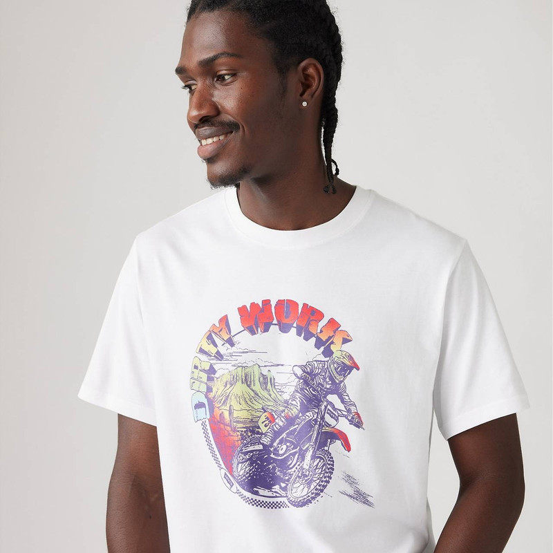 RELAXED FIT SHORT SLEEVE GRAPHIC T-SHIRT 5