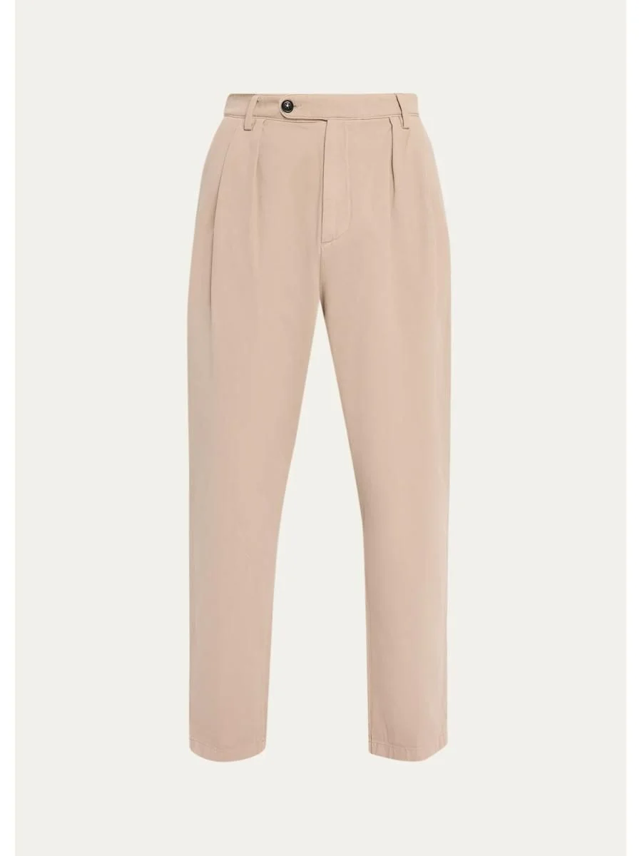 Men's Fossil Pleated Pants - 1