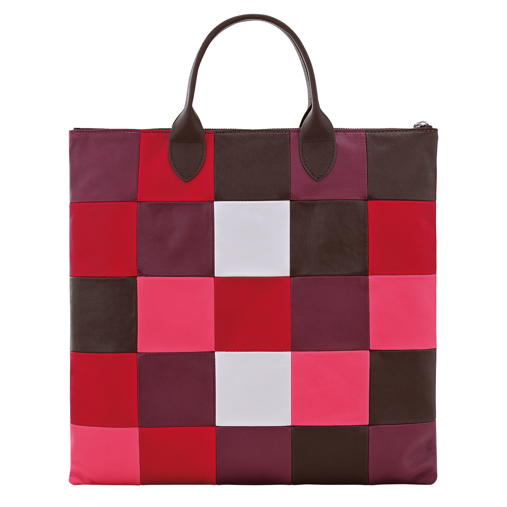 Re-Play L Handbag Eggplant - Leather - 4