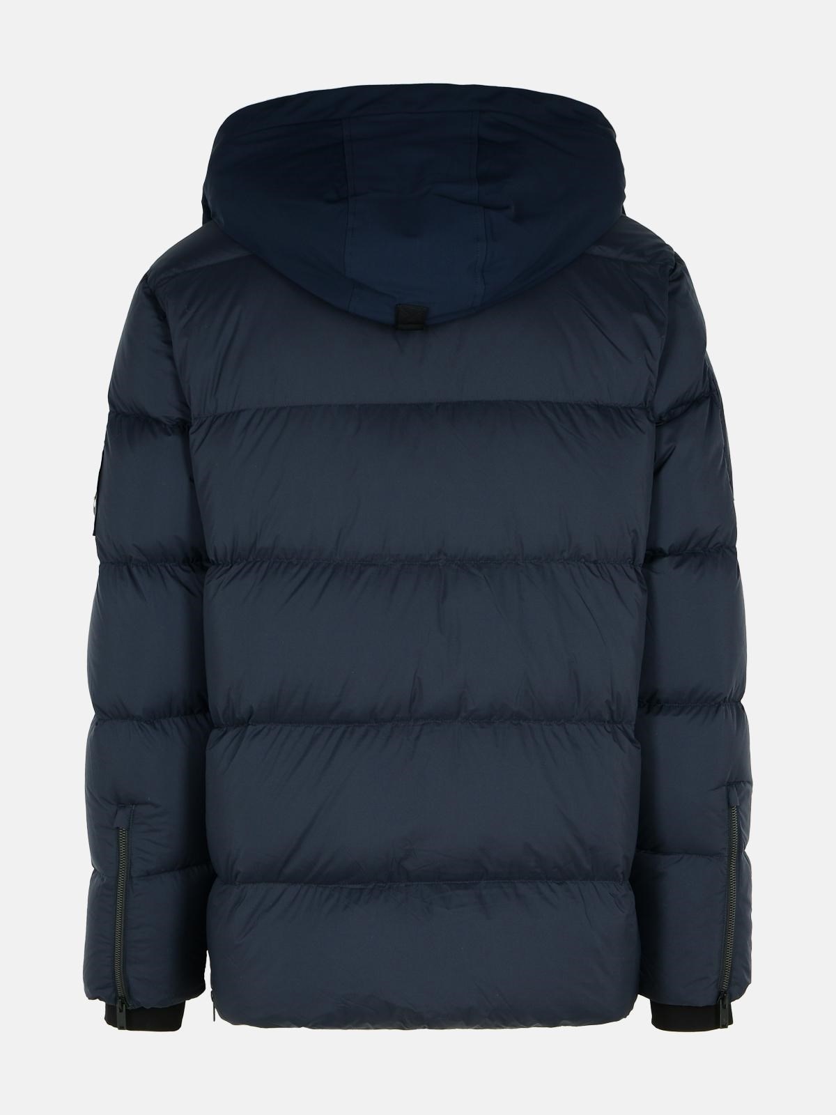 'EVEREST 3Q' NAVY NYLON DOWN JACKET - 3