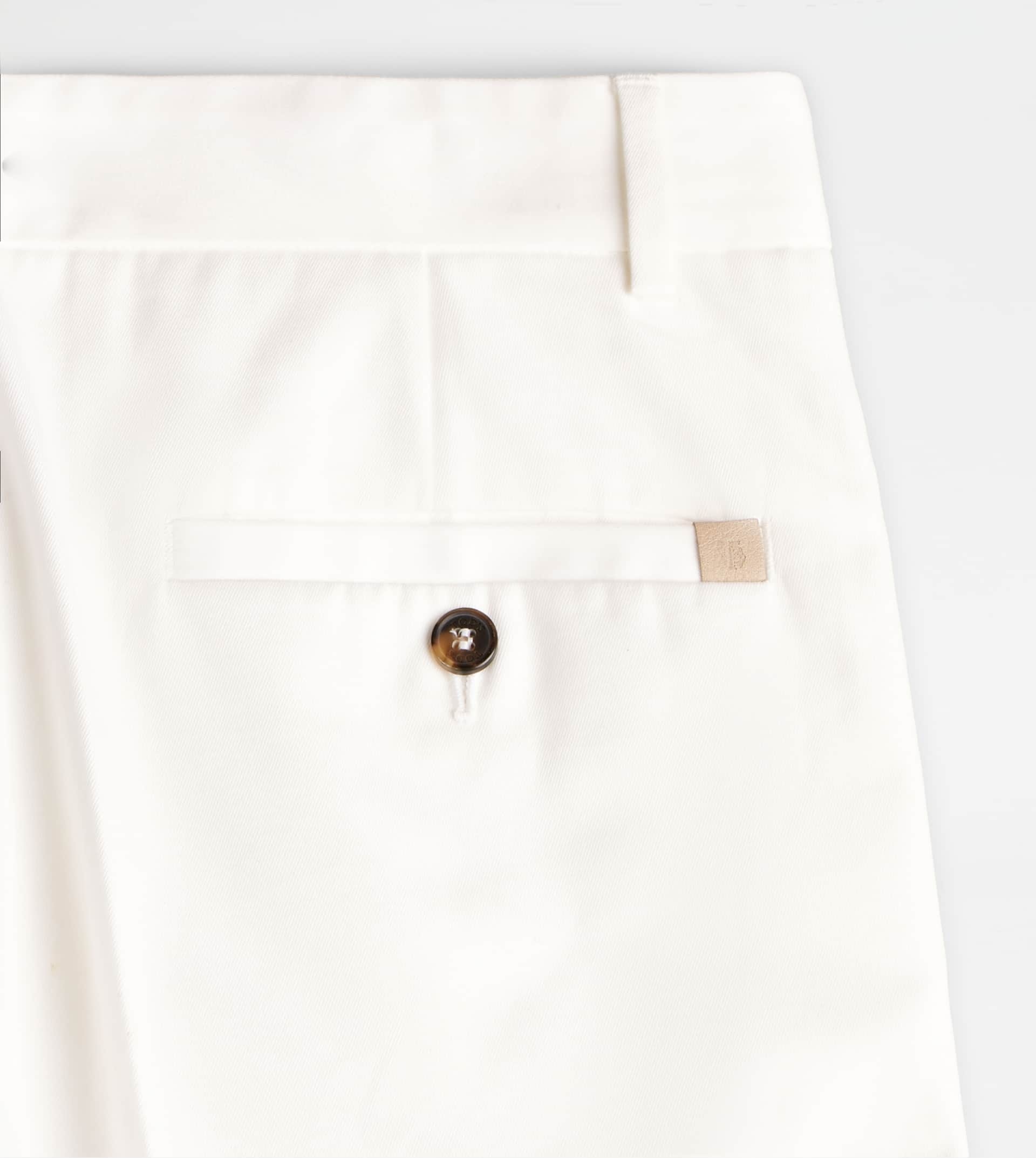PANTS WITH DARTS - WHITE - 9