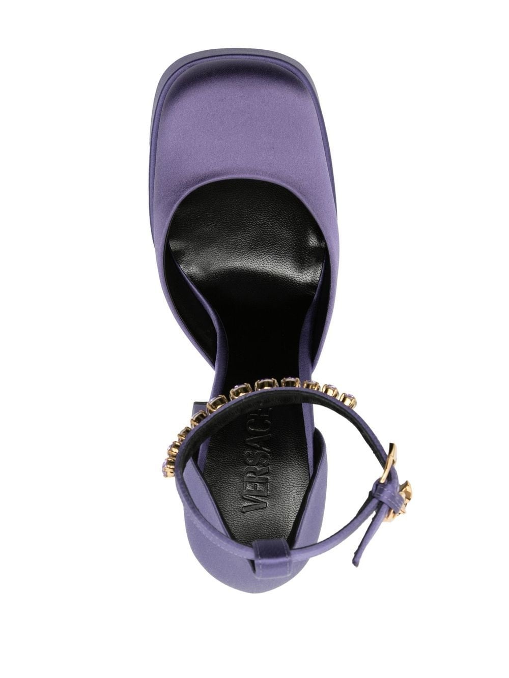 Medusa Aevitas 125mm satin pumps - 4
