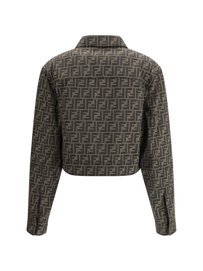 FENDI FF logo cropped Jacket outlook