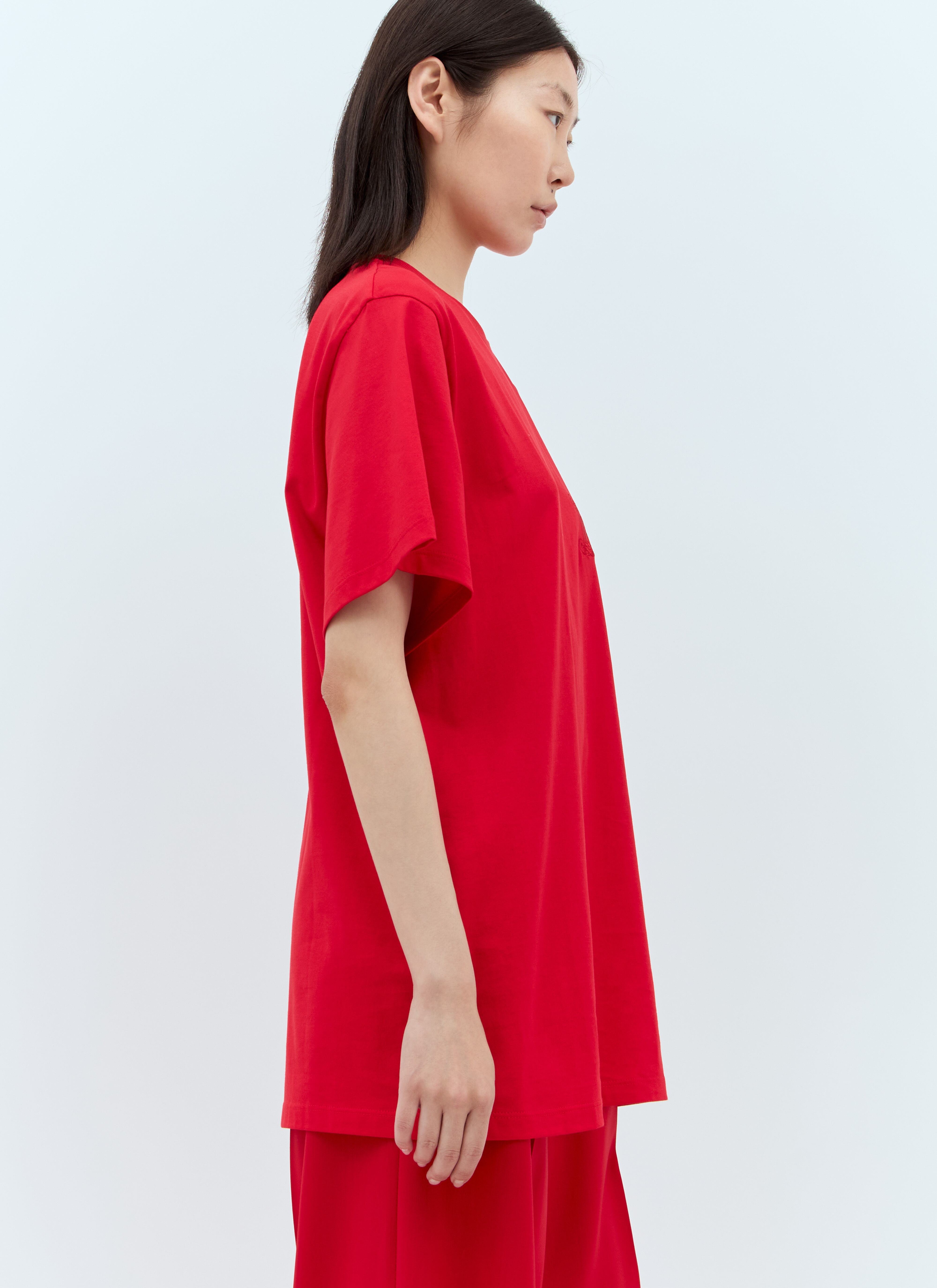 Logo Embroidery T-Shirt - 3