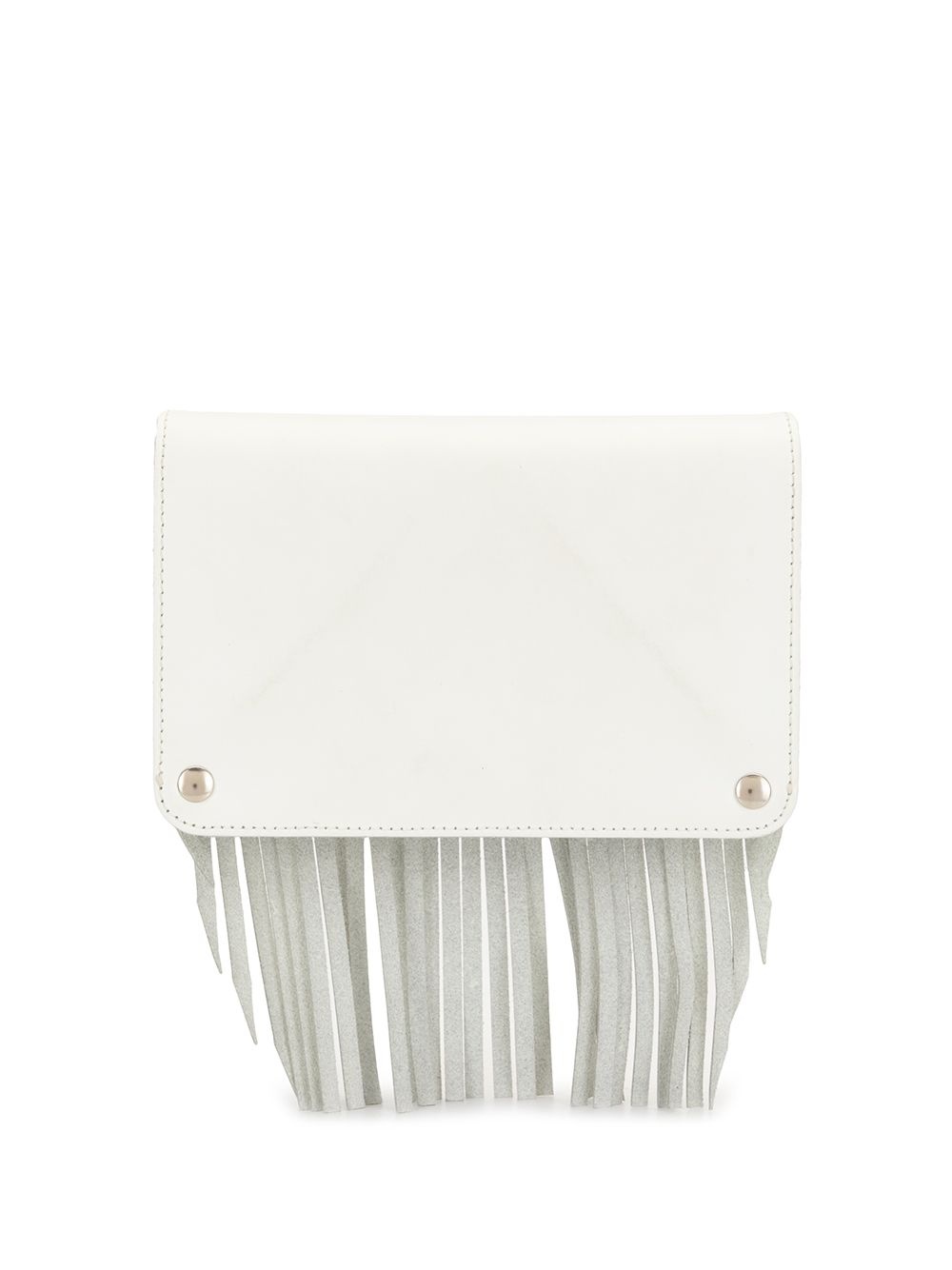 fringe-detail leather wallet - 2