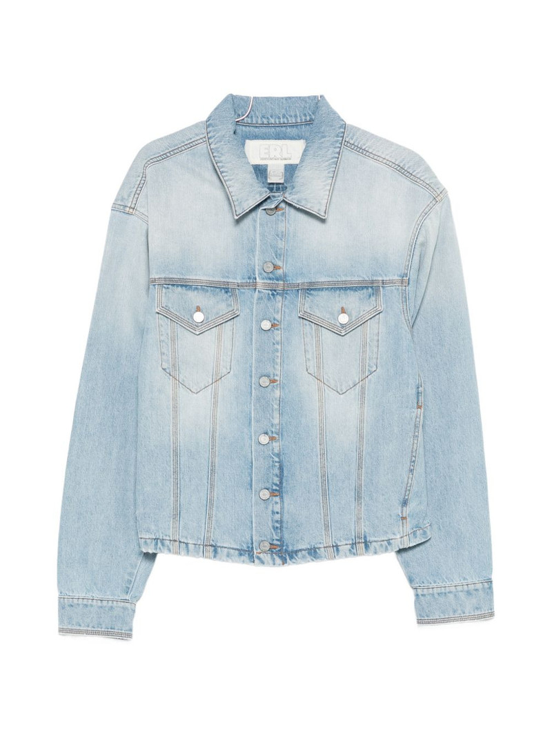 flap-pocket denim jacket 1