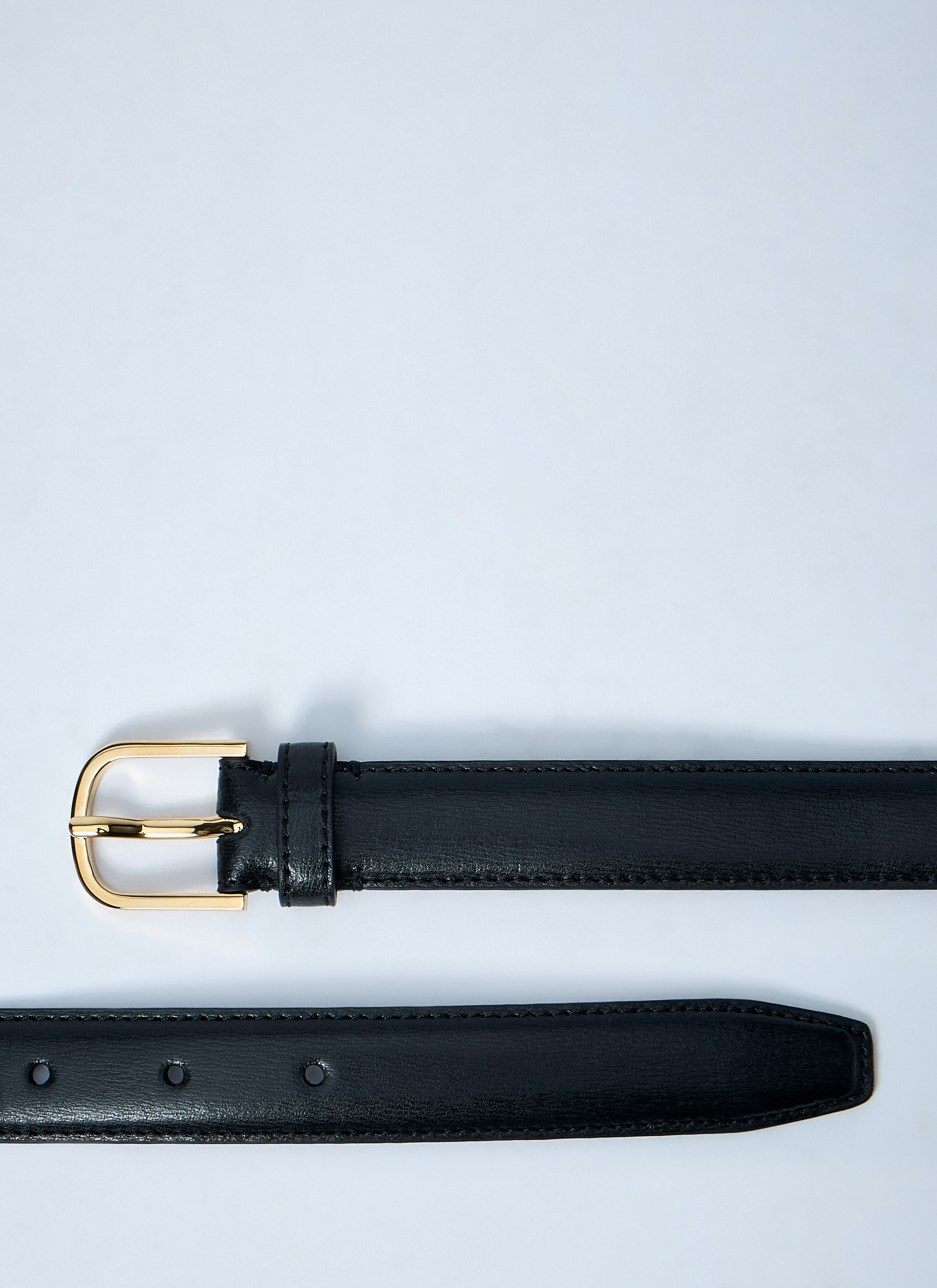 Slim Leather Belt - 4