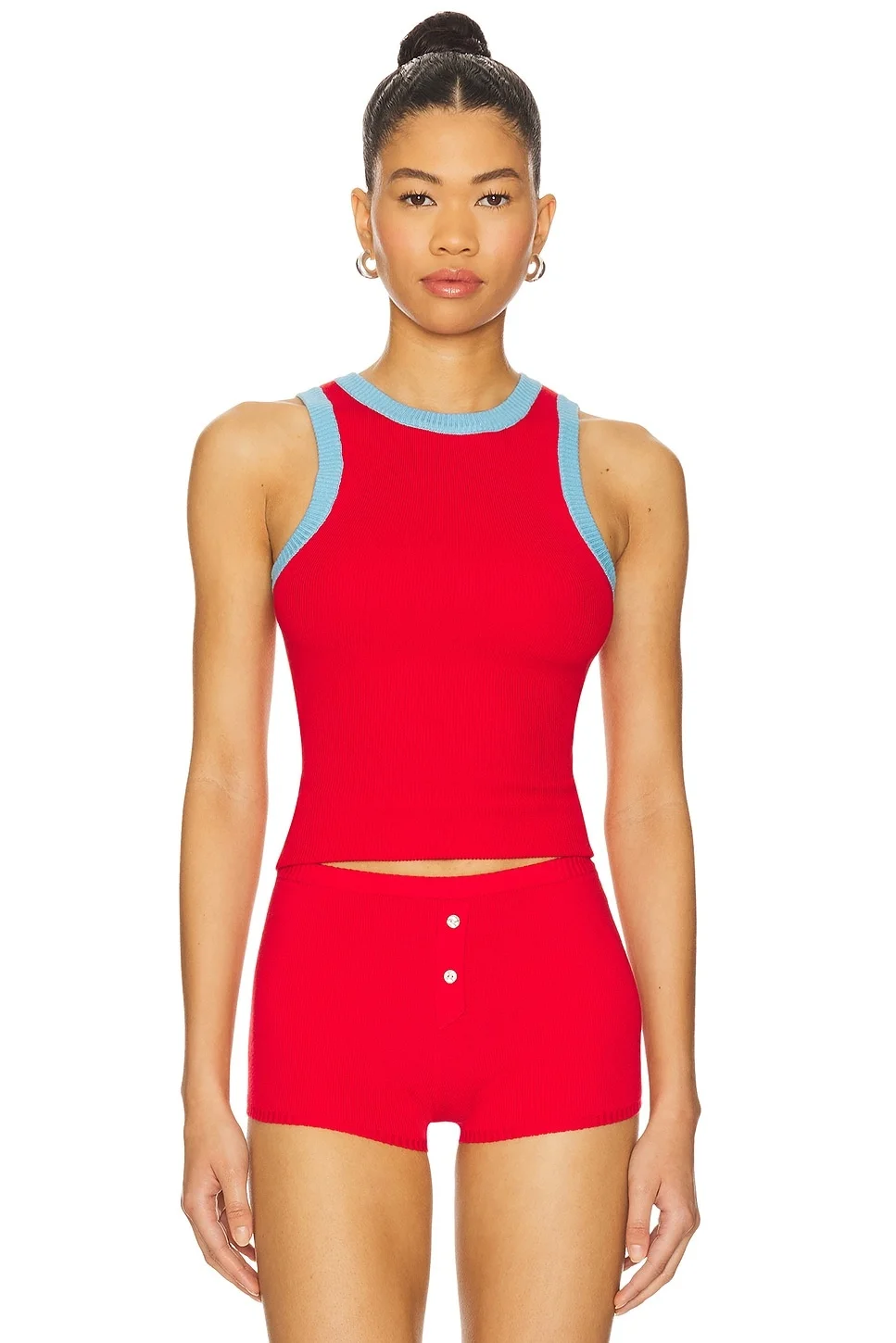 Cuddle Ribbed Knit Tank - 1