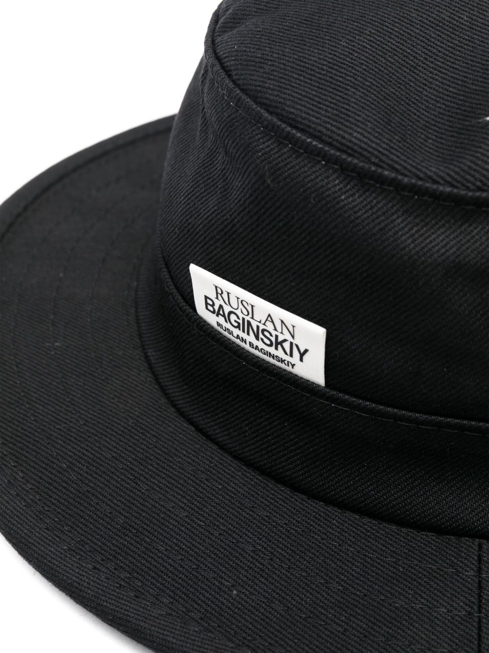 logo-patch hat - 2