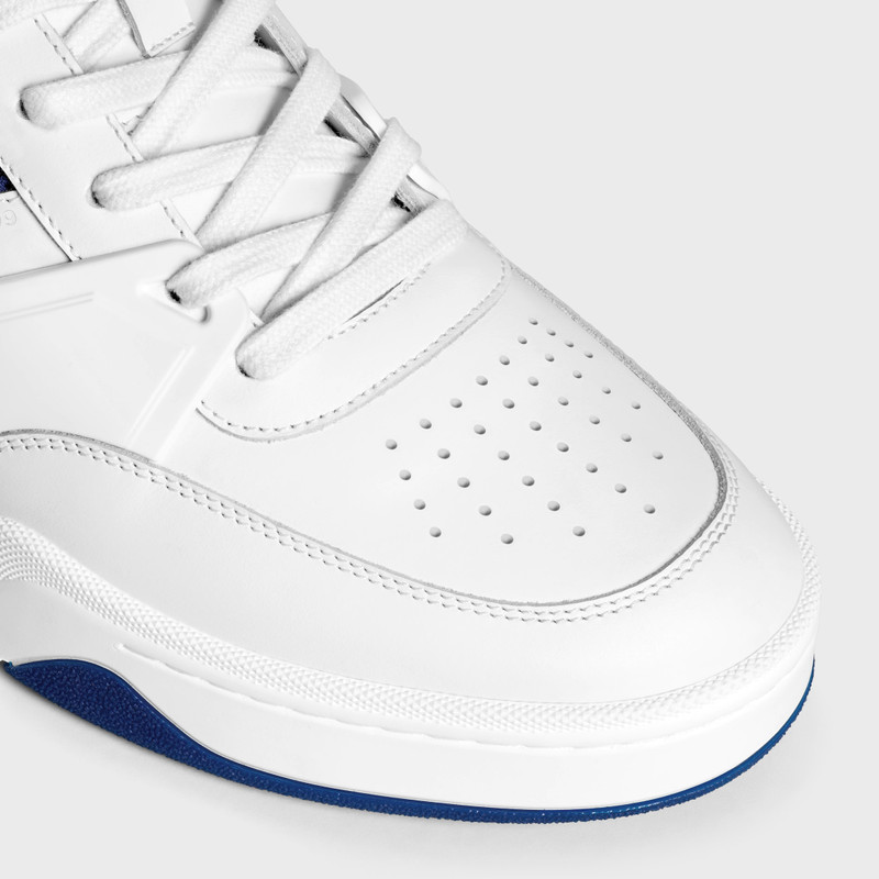 CELINE TRAINER CT-09 LOW LACE-UP SNEAKER in CALFSKIN AND MESH 4