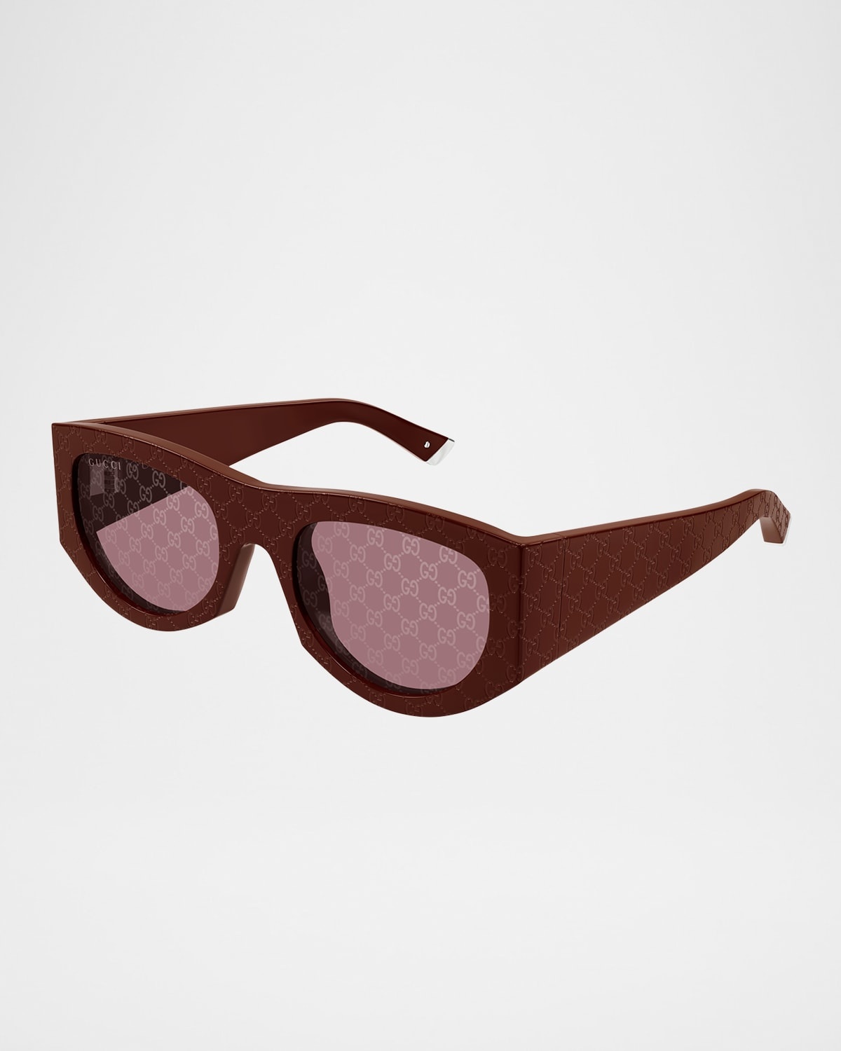 GG Monogram Acetate Sunglasses - 3