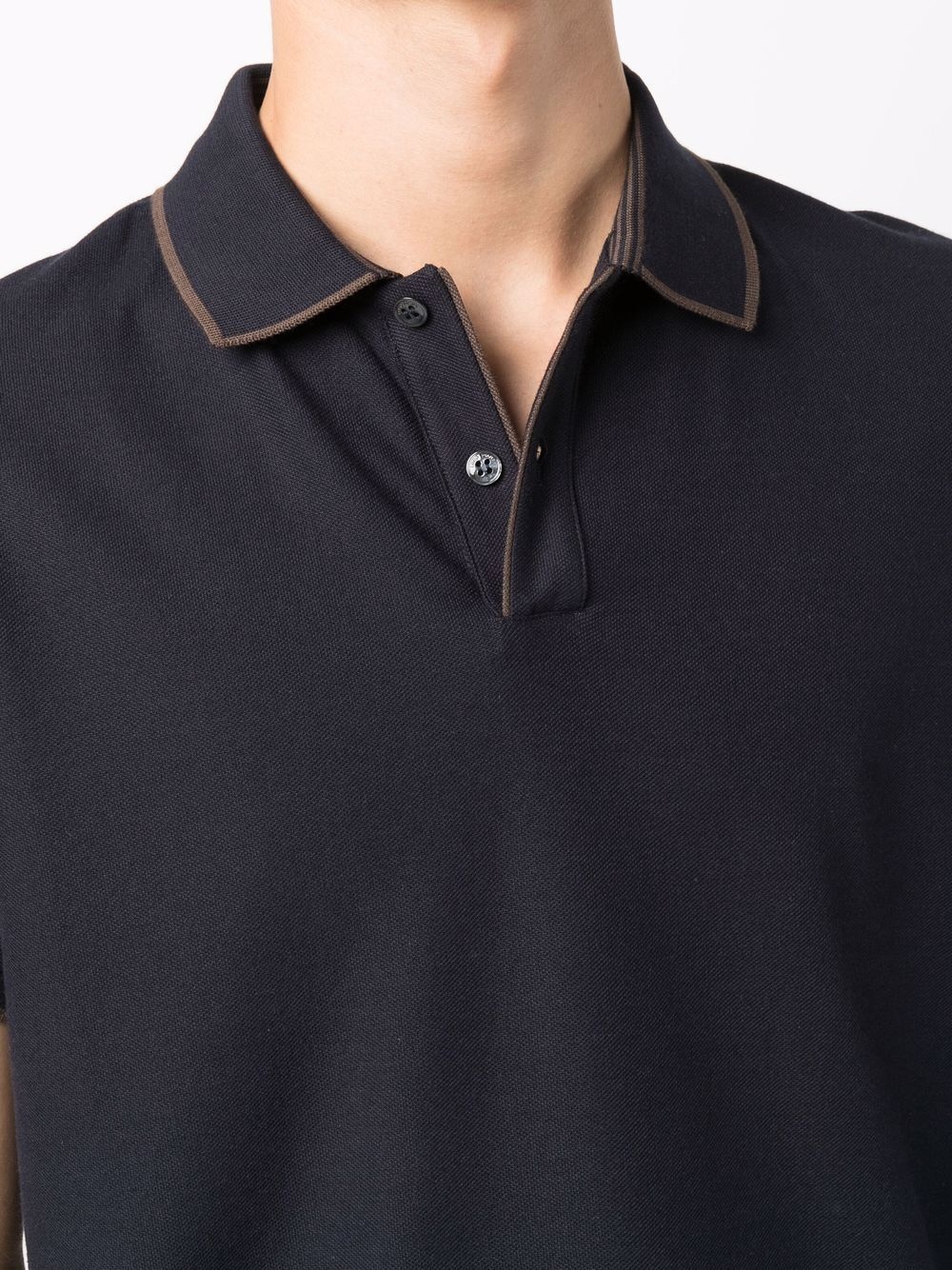 short-sleeved polo shirt - 5