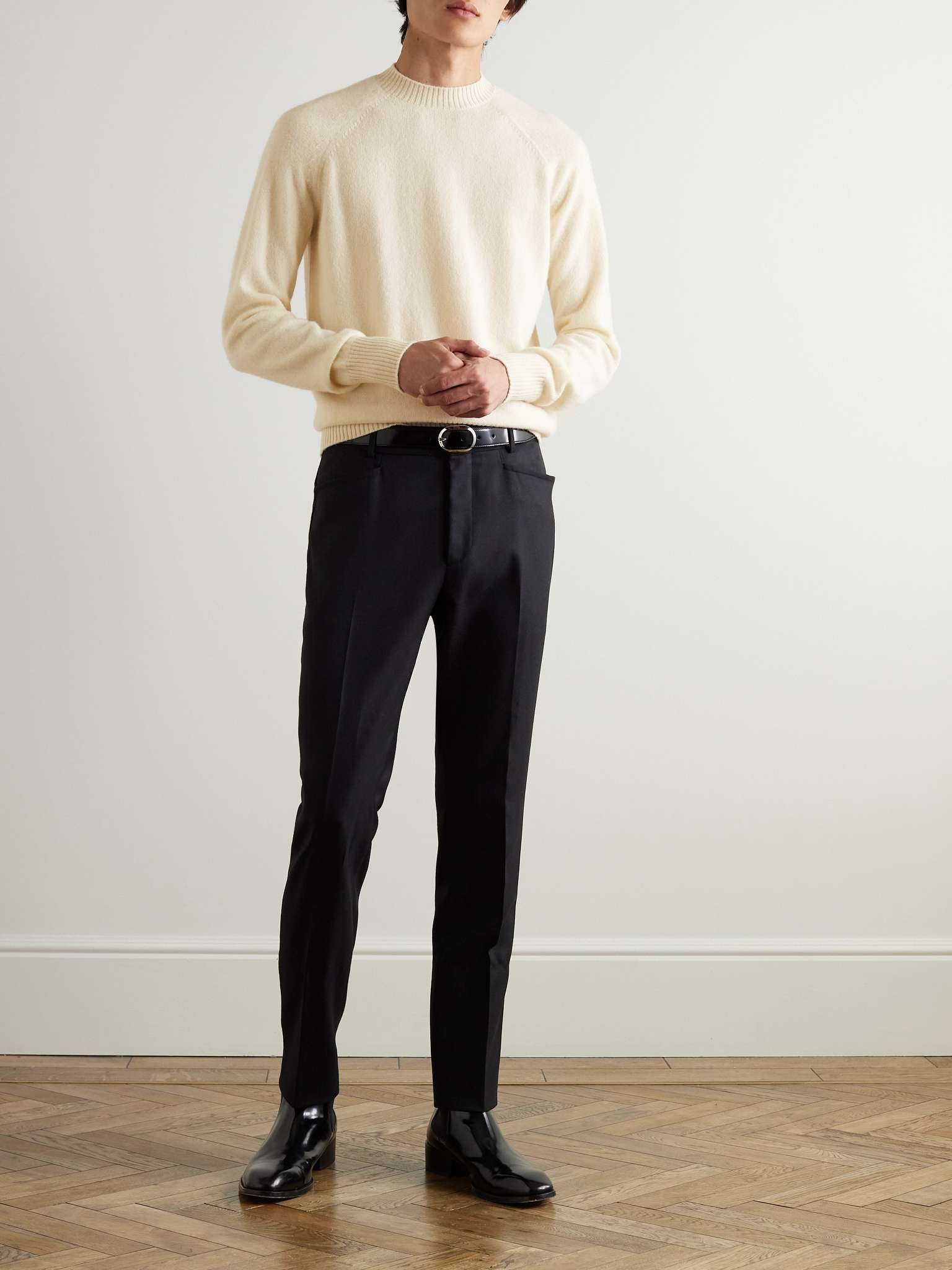 Wool and Cashmere-Blend Sweater - 2