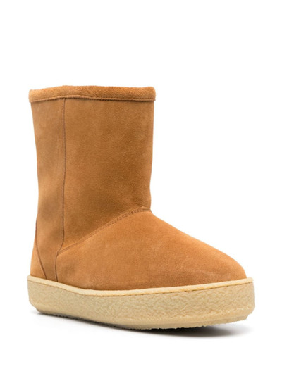 Isabel Marant Frieze suede ankle boots outlook