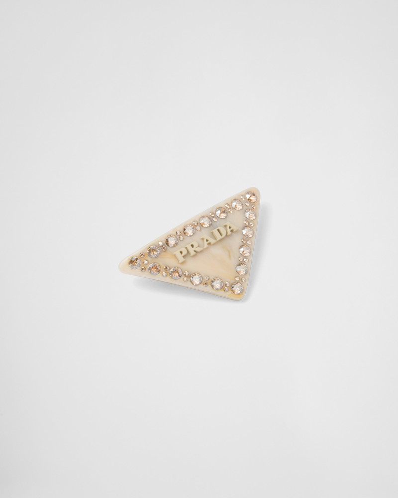 Plexiglass hair clip 3