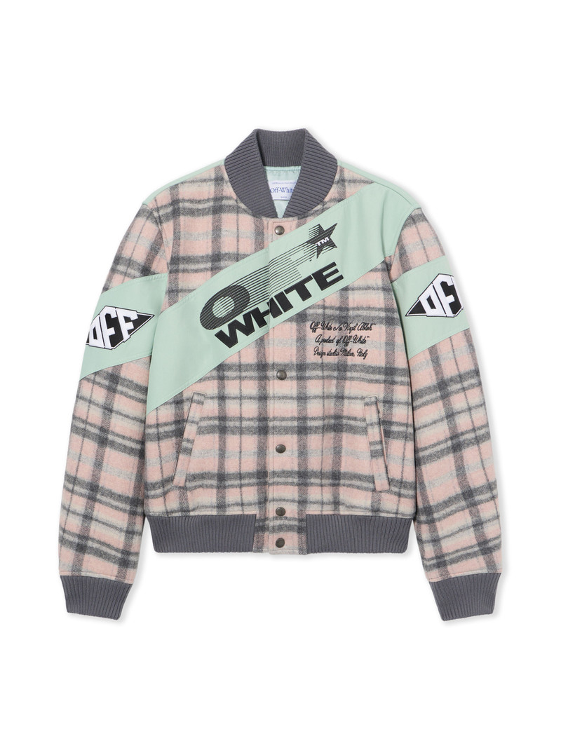 Royal Check Varsity Jacket 1