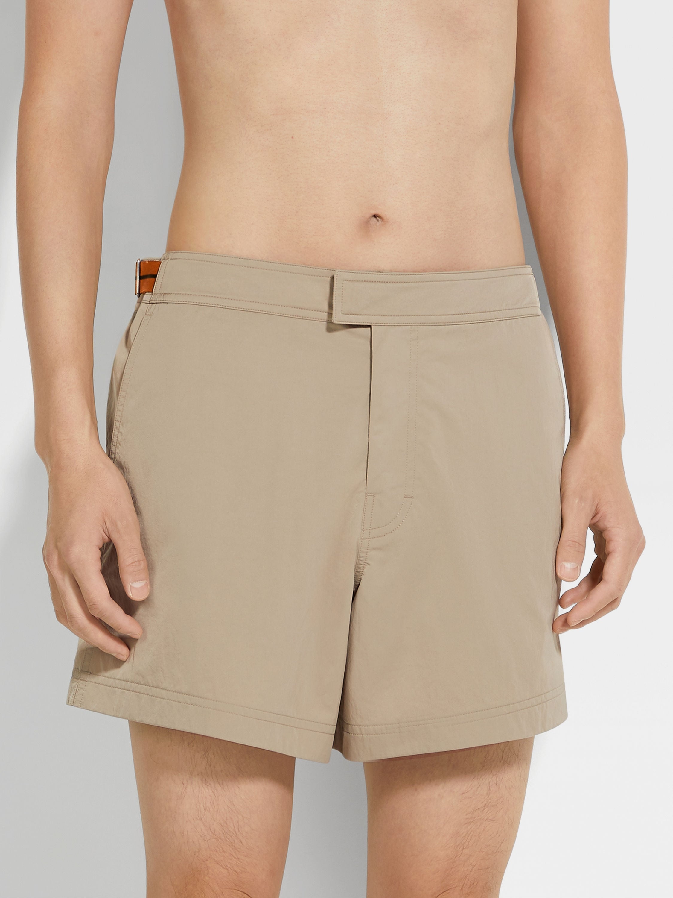 ZEGNA 232 ROAD BRAND MARK SWIM TRUNKS - 2