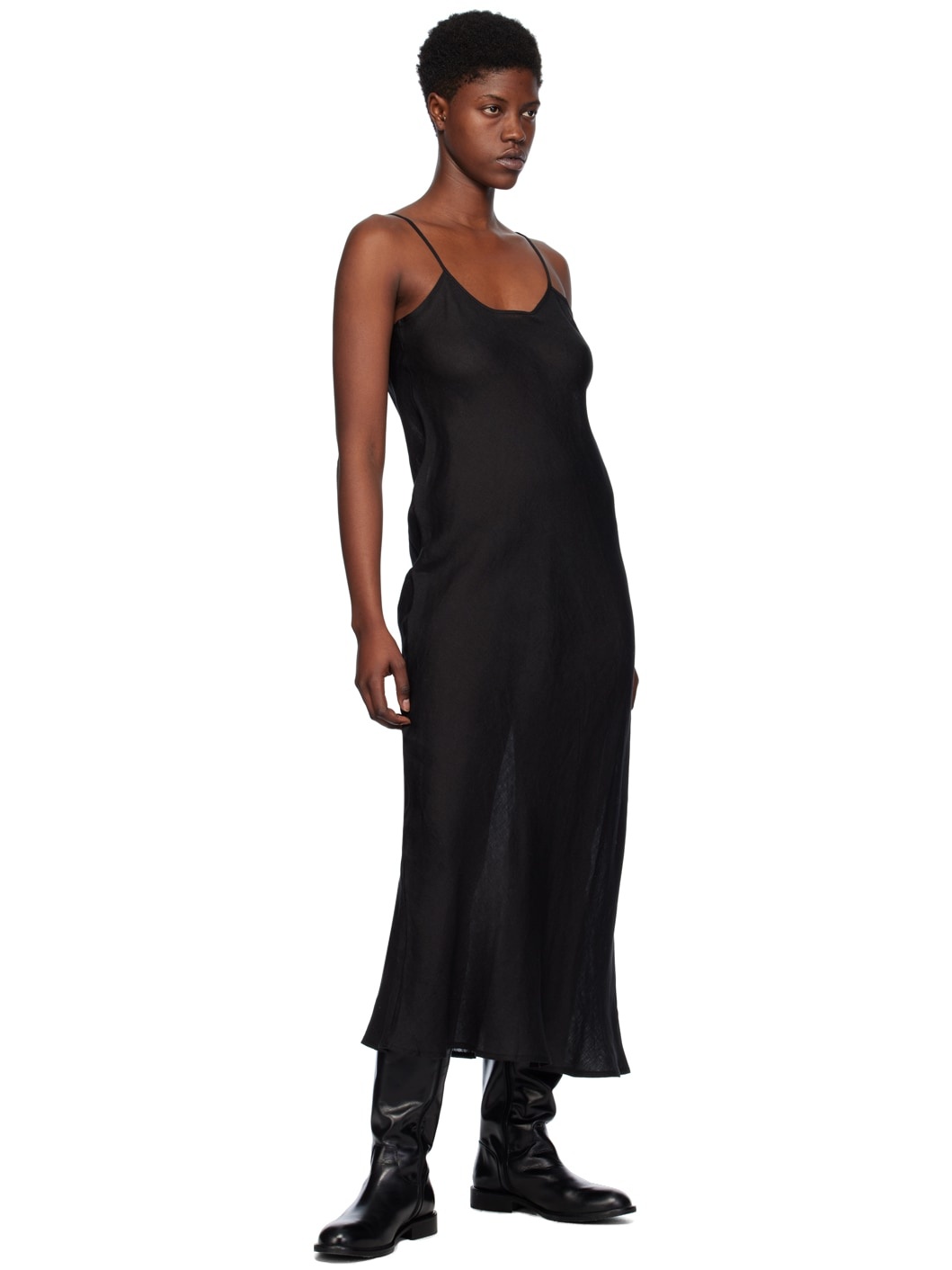 Black Dydine Maxi Dress - 4
