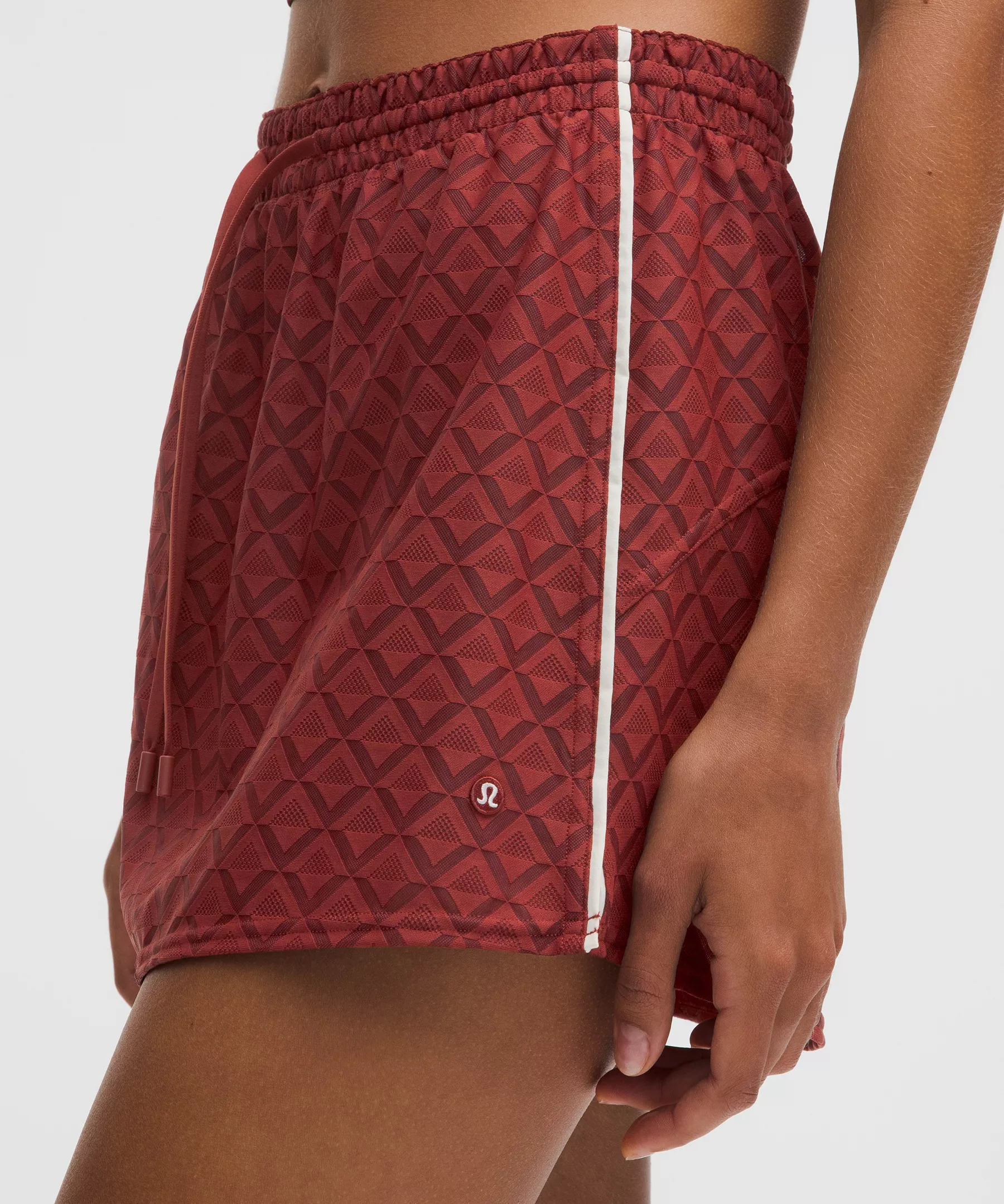 Textured Mesh High-Rise Tennis Skirt - 5