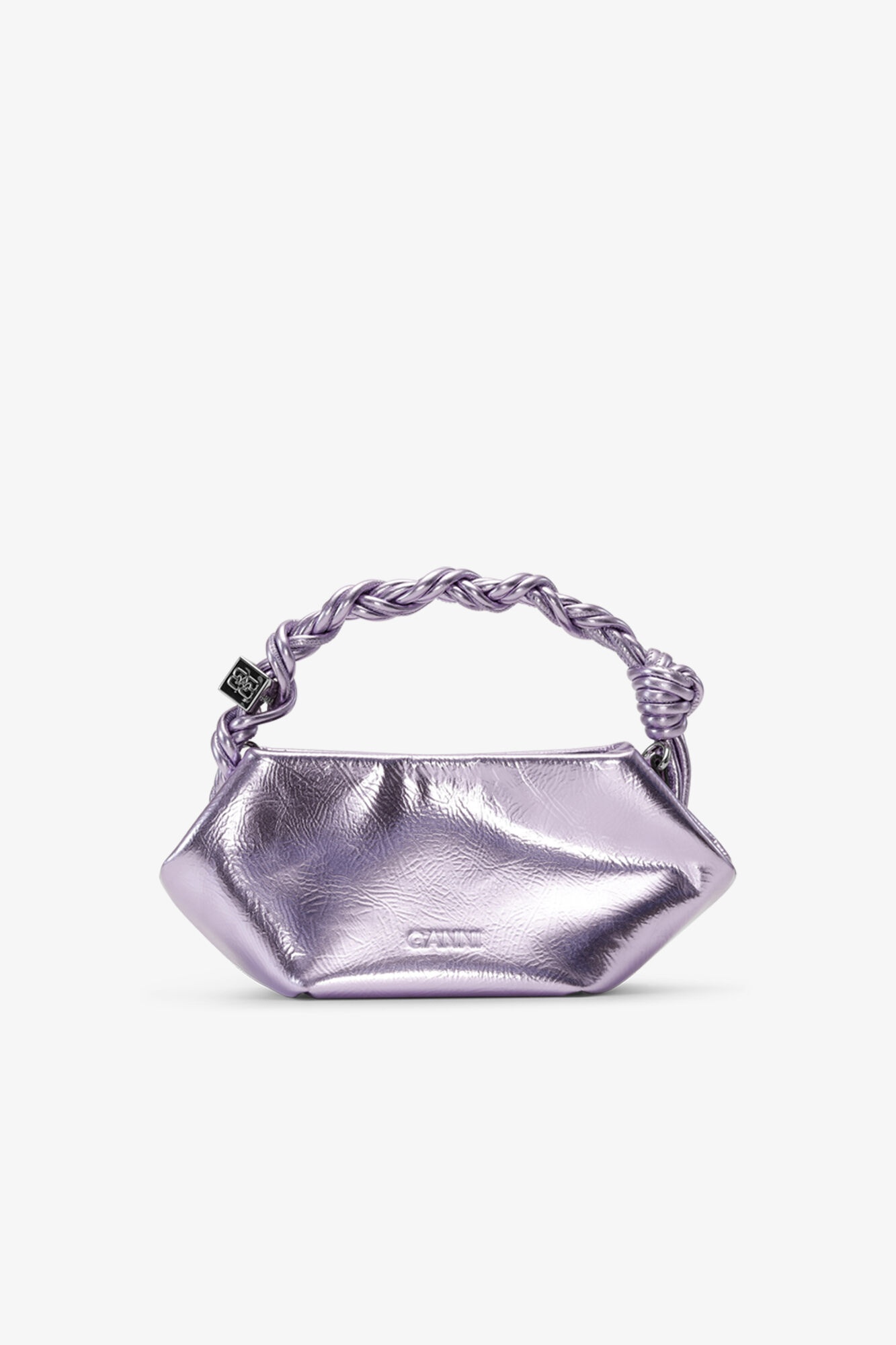 PINK METALLIC MINI GANNI BOU BAG - 3