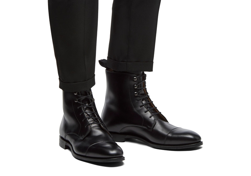 Edworth ^ r
Calf Leather Derby Boot Black 5