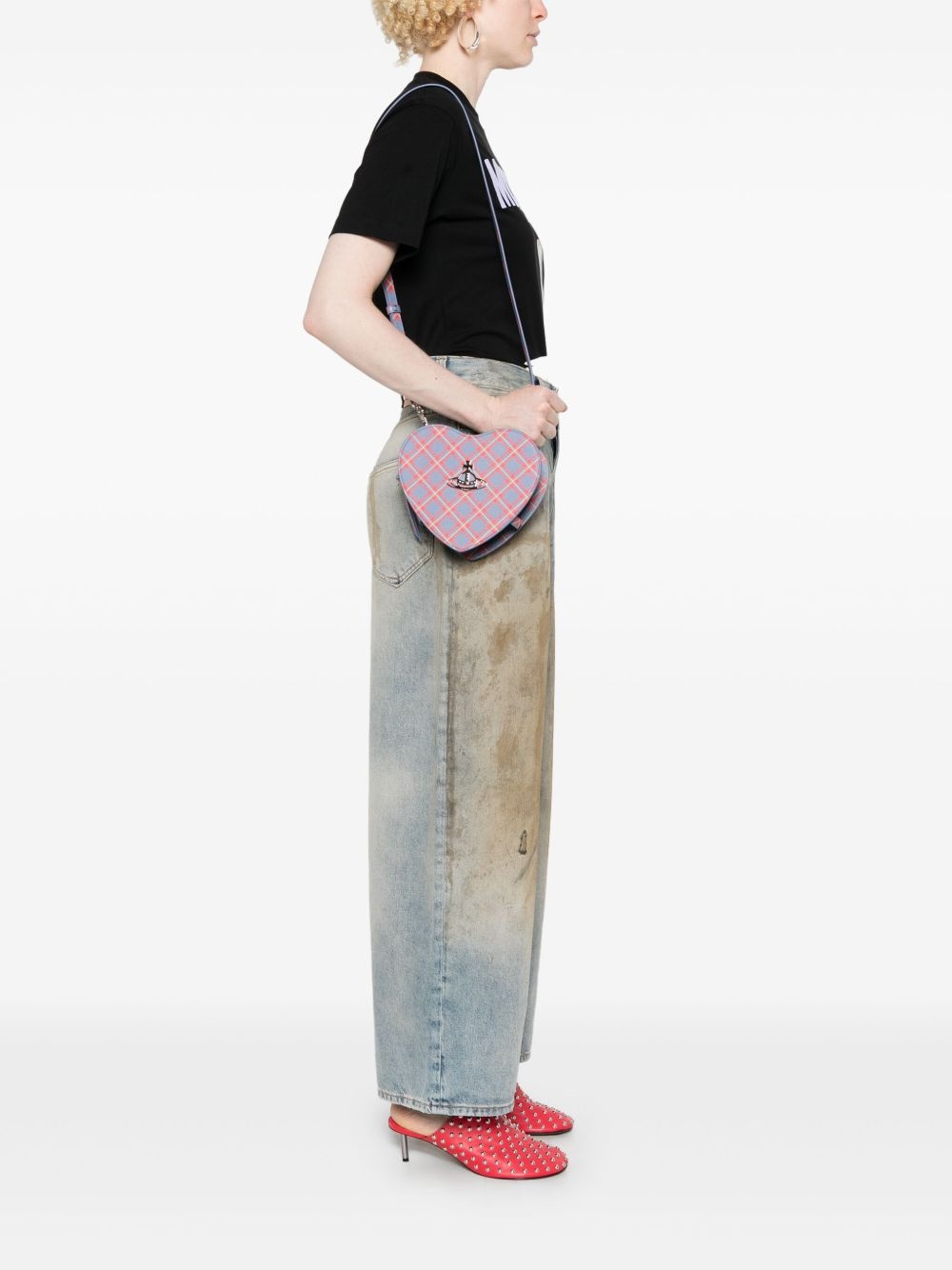 Louise Heart cross body bag - 2