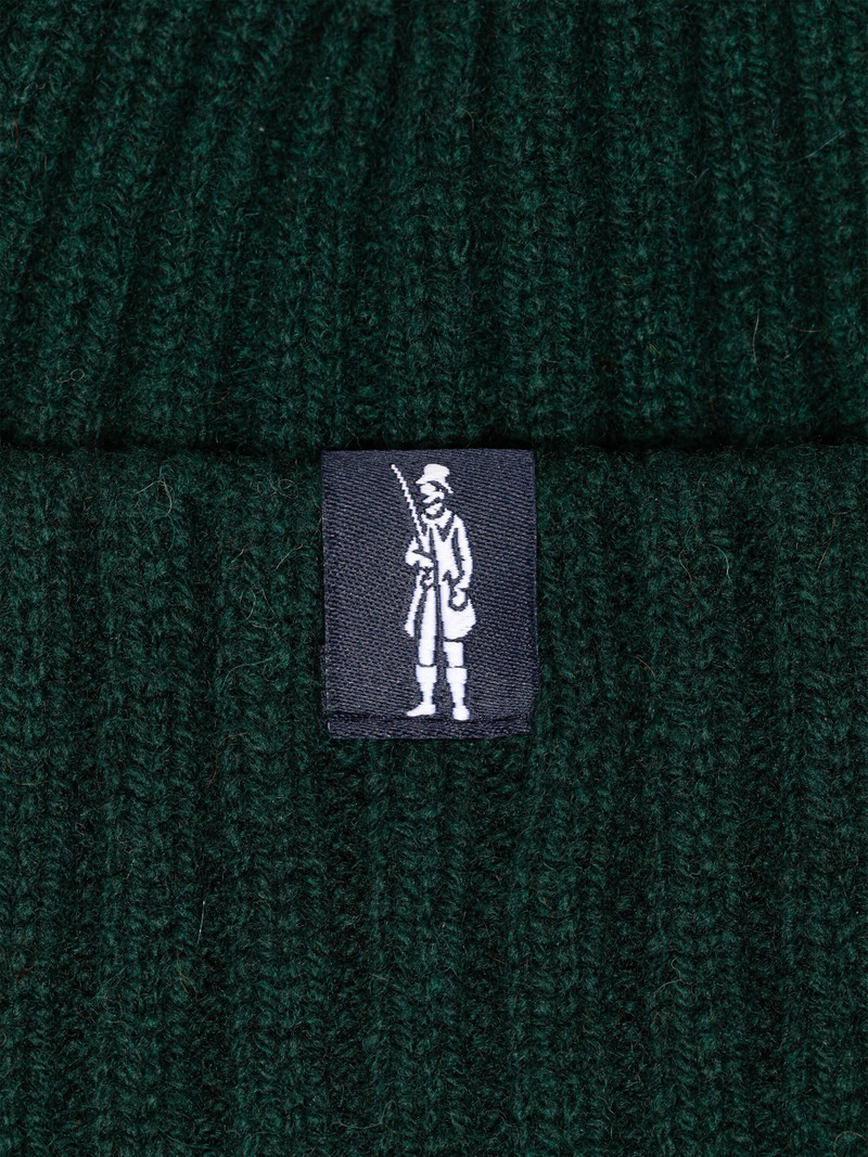 Mackintosh BILLIE TARTAN GREEN WOOL BENIE HAT outlook