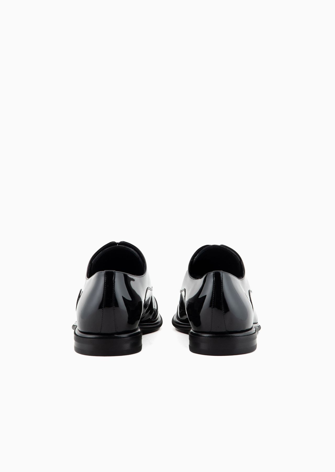 Patent-leather Derby shoes - 7