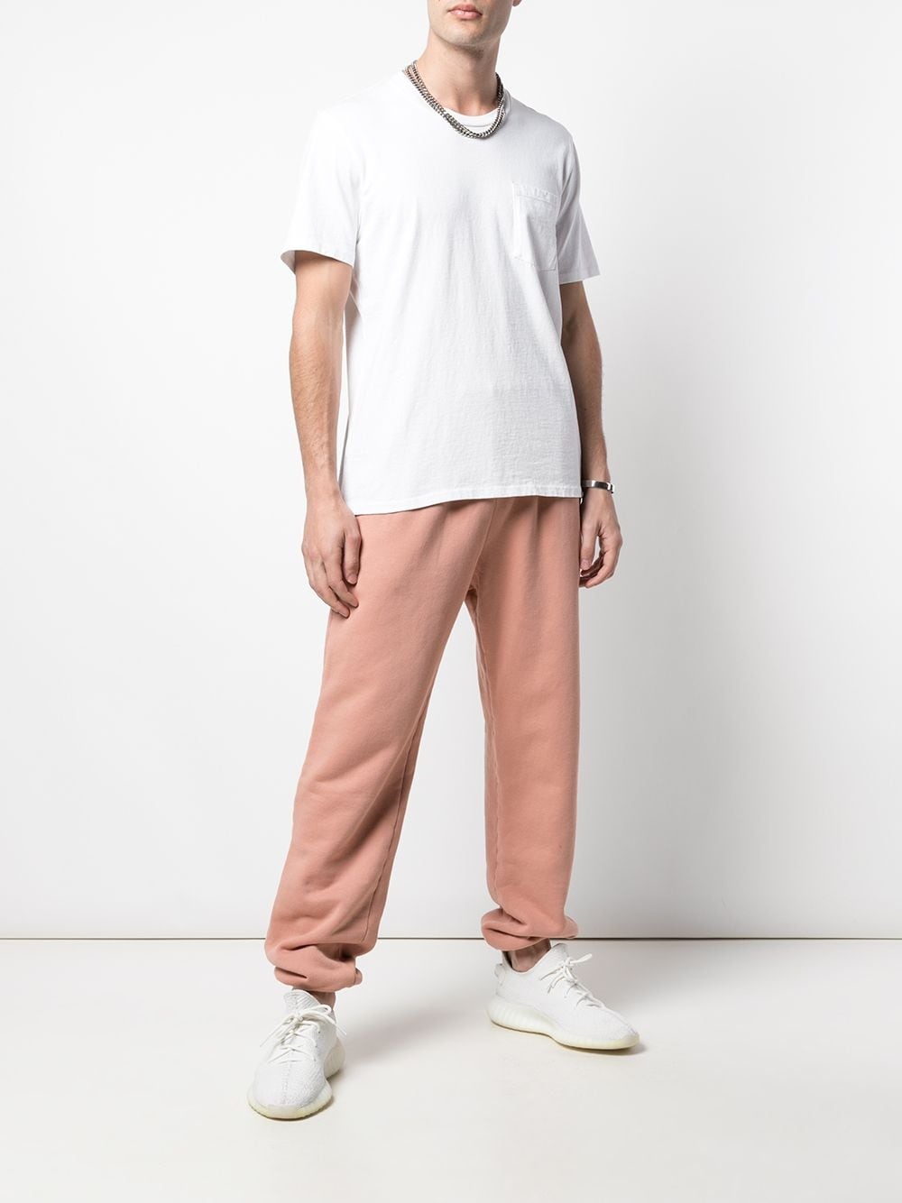 chest pocket cotton T-shirt - 2
