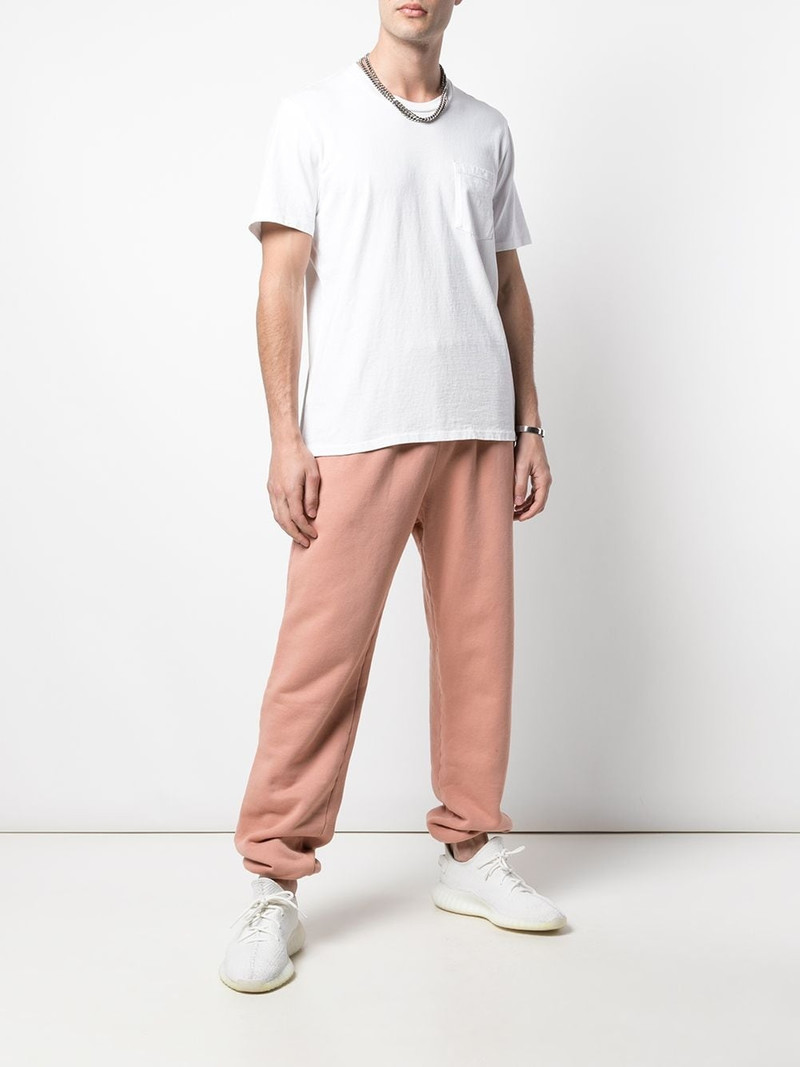 LES TIEN chest pocket cotton T-shirt outlook