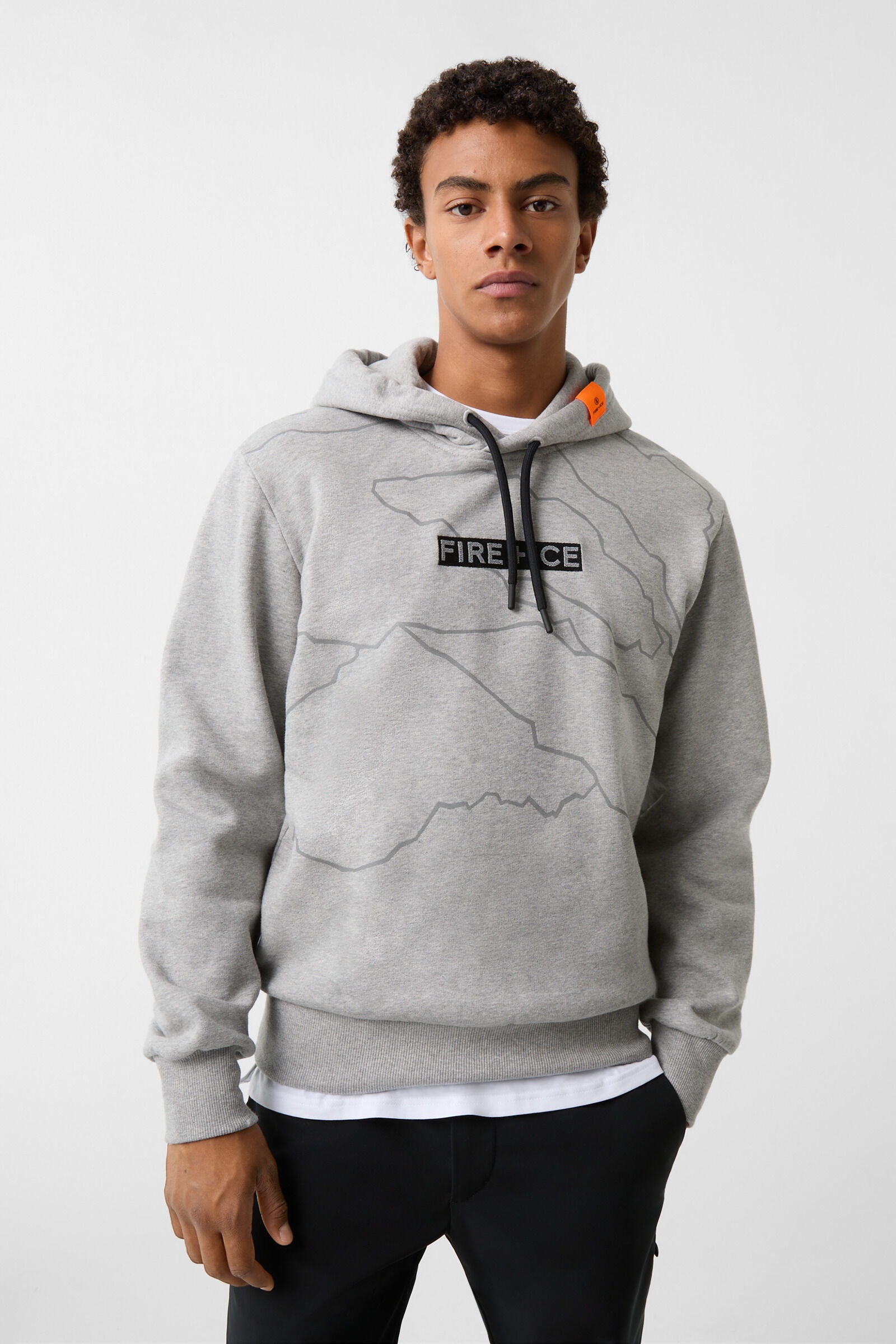 Covell Hoodie in Light gray - 2