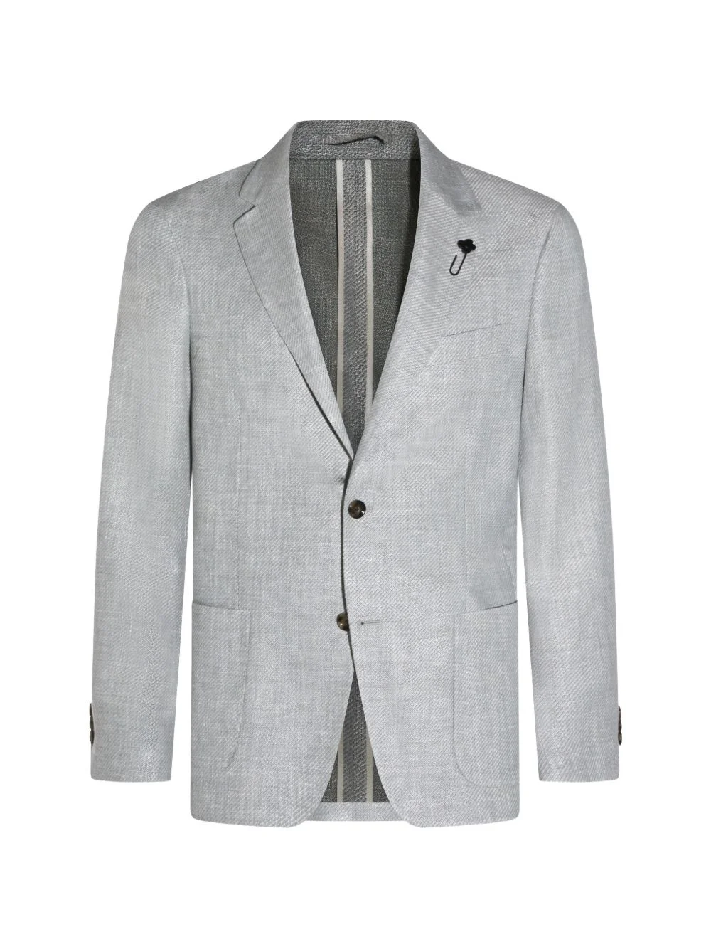 flower pin pocket blazer - 1