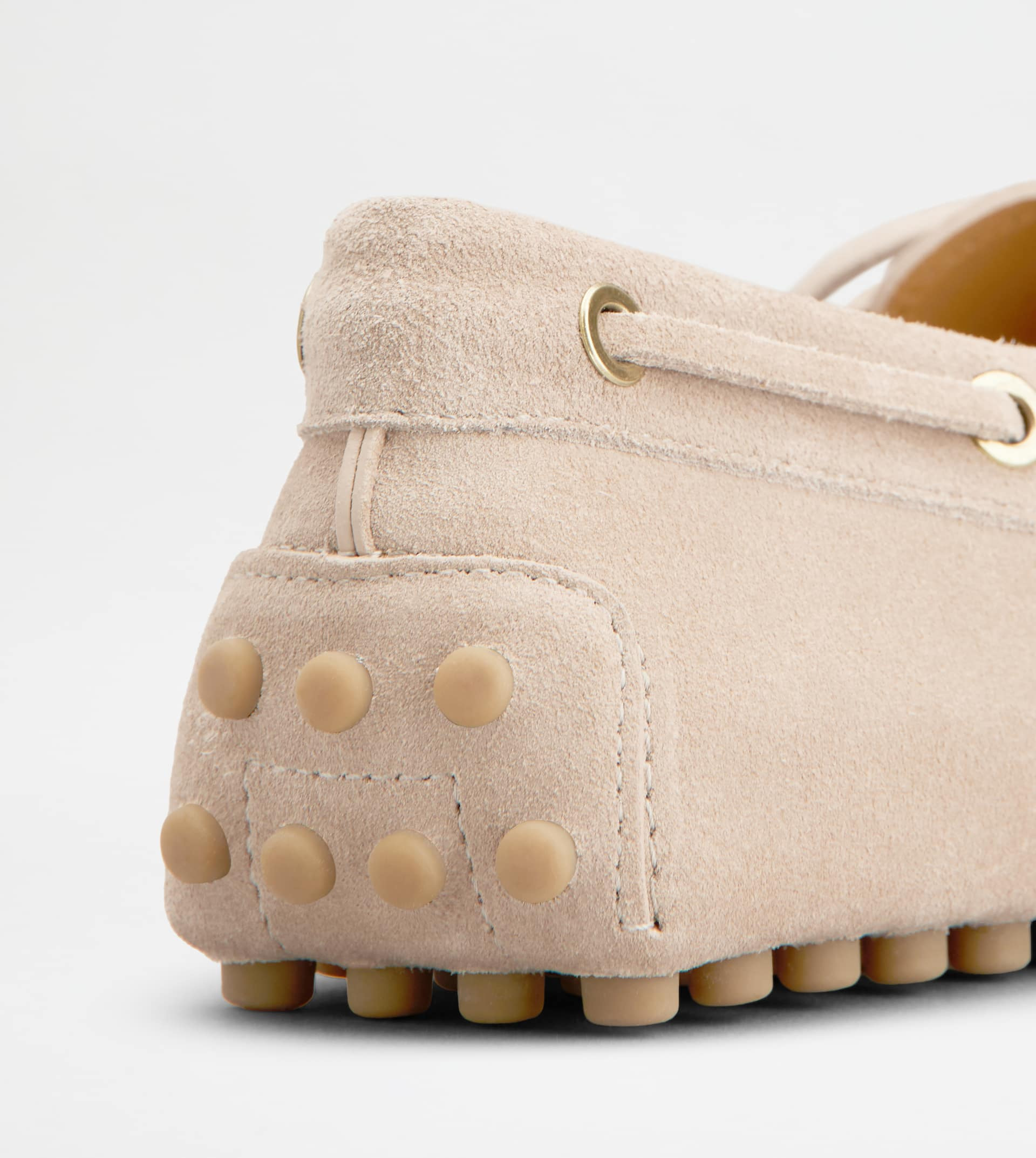 BOAT GOMMINO IN SUEDE - PINK - 5