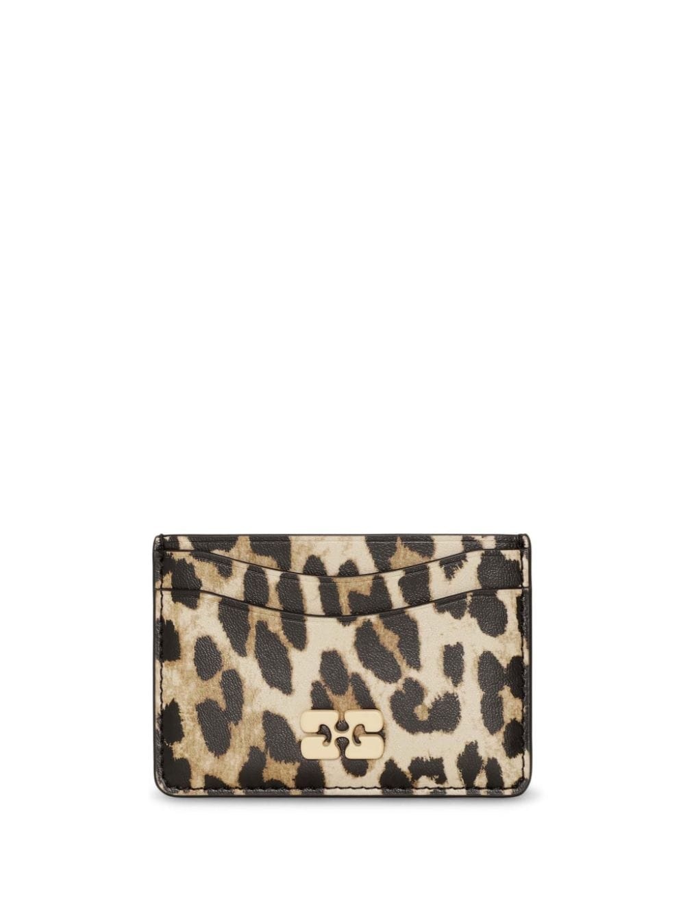 leopard-print cardholder - 2