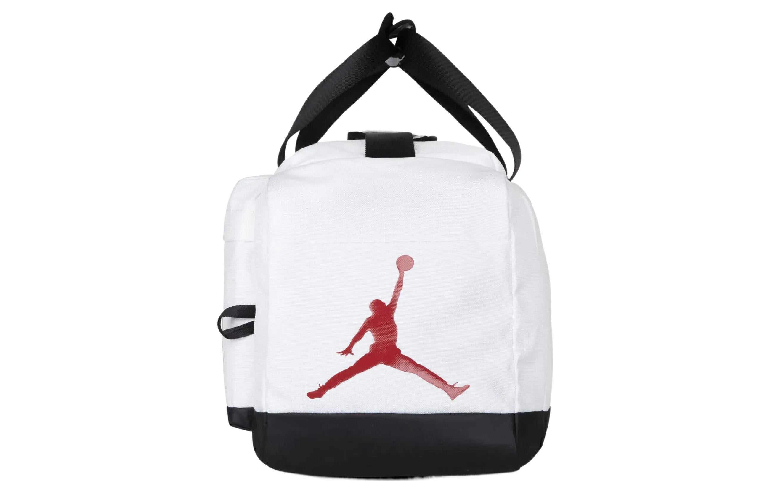 Air Jordan Logo Duffel Bag 'White' FD7040-100 - 4