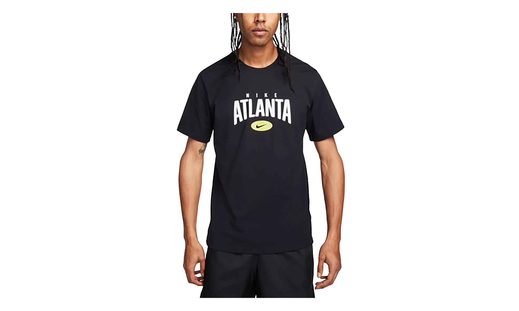 Sportswear Short Sleeve City T-Shirt "Atlanta Black" HF5204 010 - 1