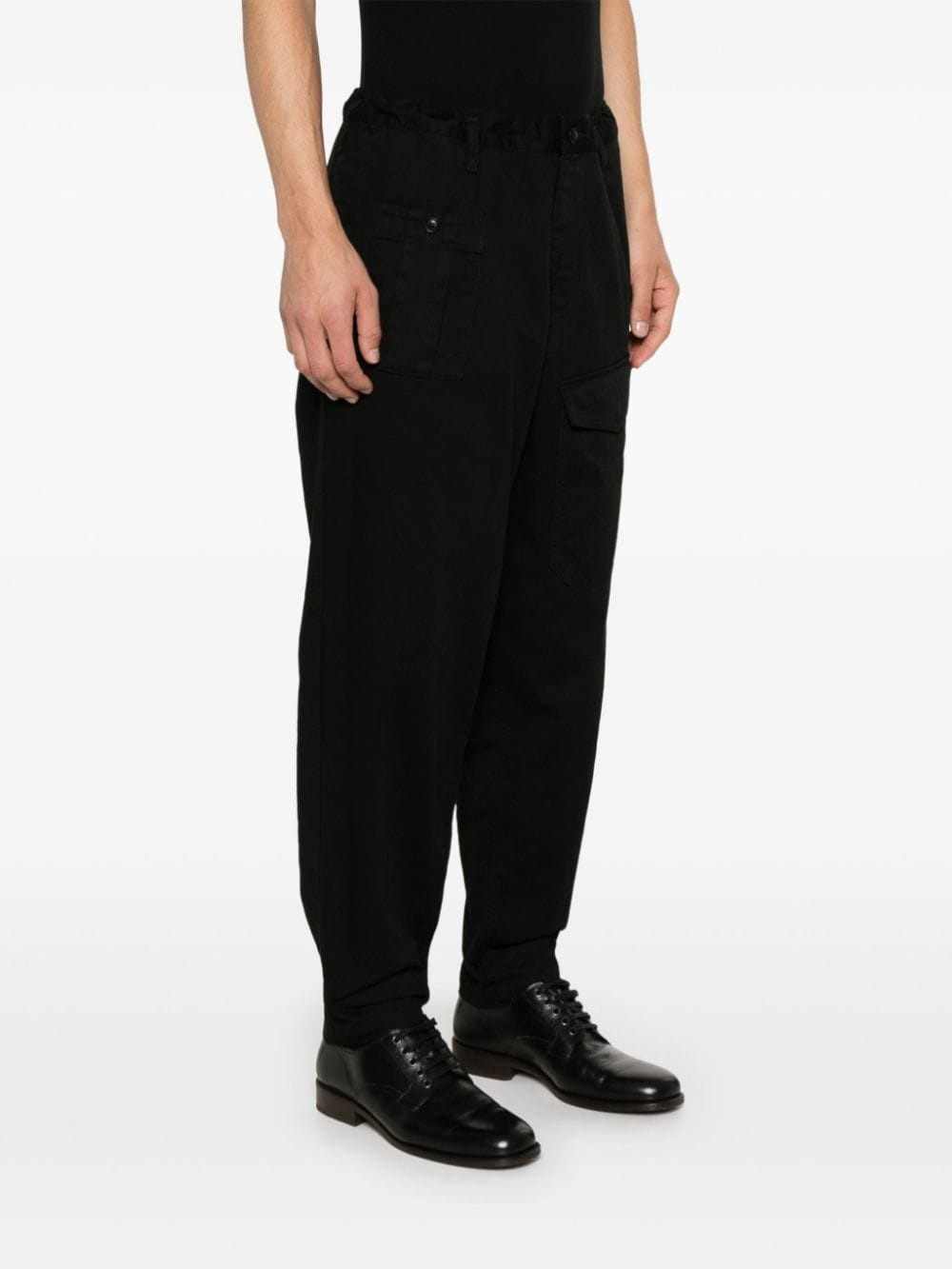 tapered leg trousers - 3