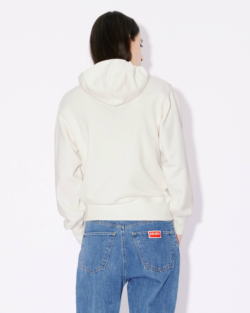 'KENZO Drawn Flowers' embroidered hooded sweatshirt 4