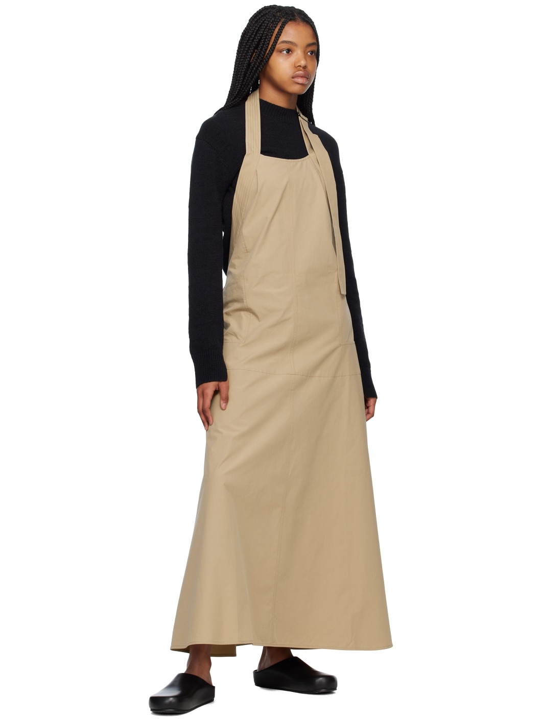 Beige Cuenca Maxi Dress - 4