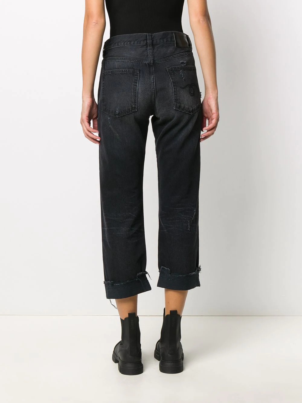 cropped jeans - 4