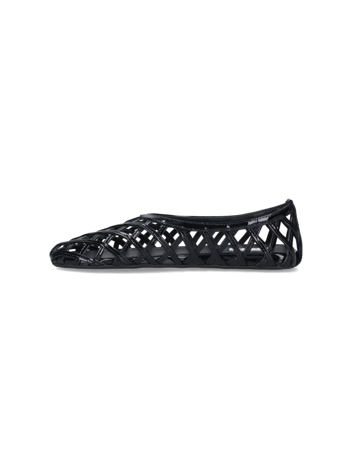 "FLAT CAGE" BALLET FLATS - 3