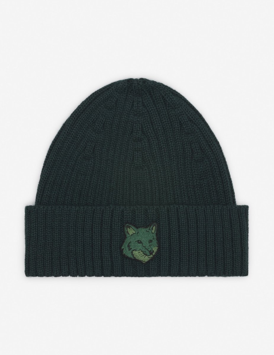 BOLD FOX HEAD BEANIE - 1