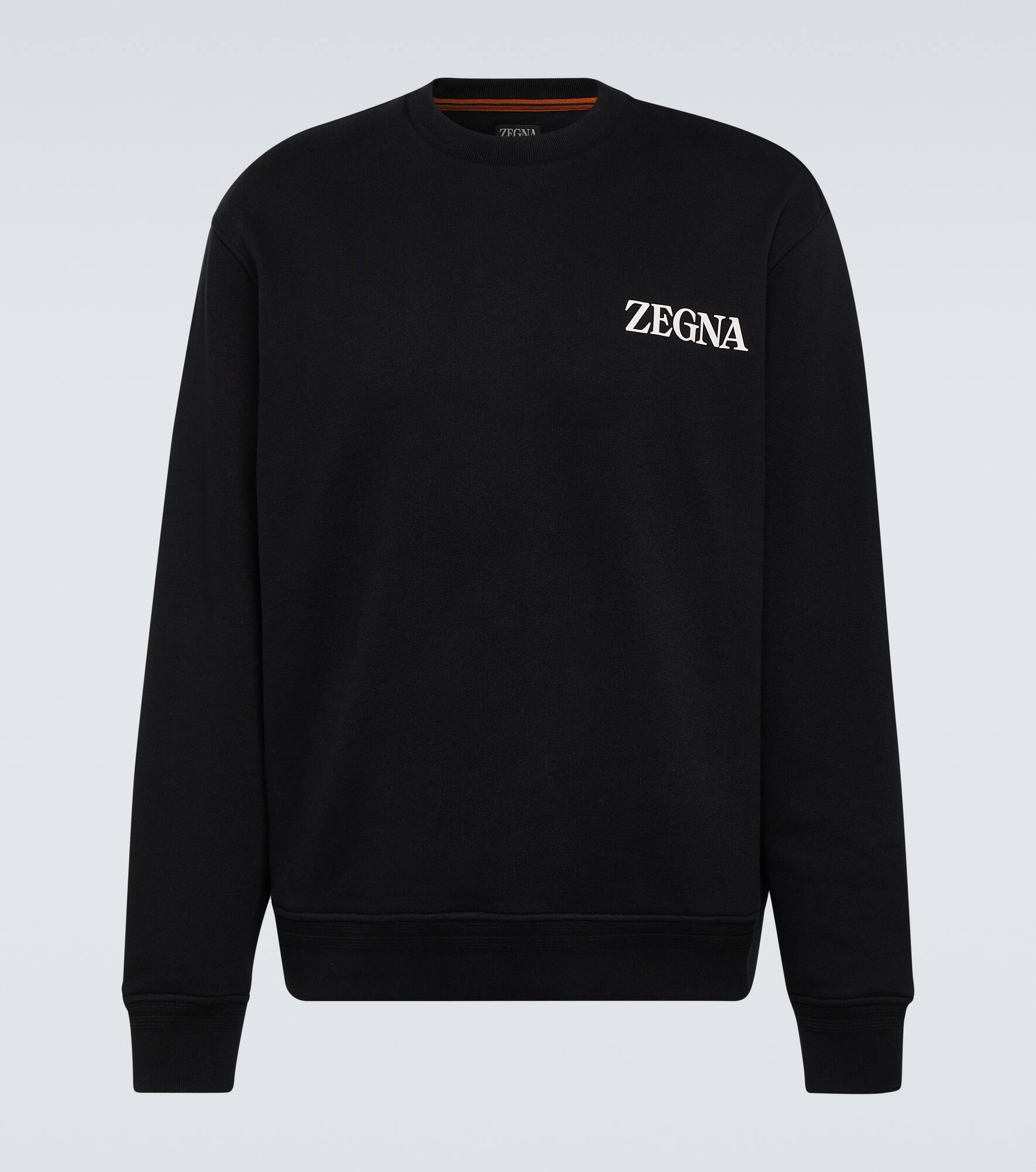 Logo cotton jersey sweatshirt - 1