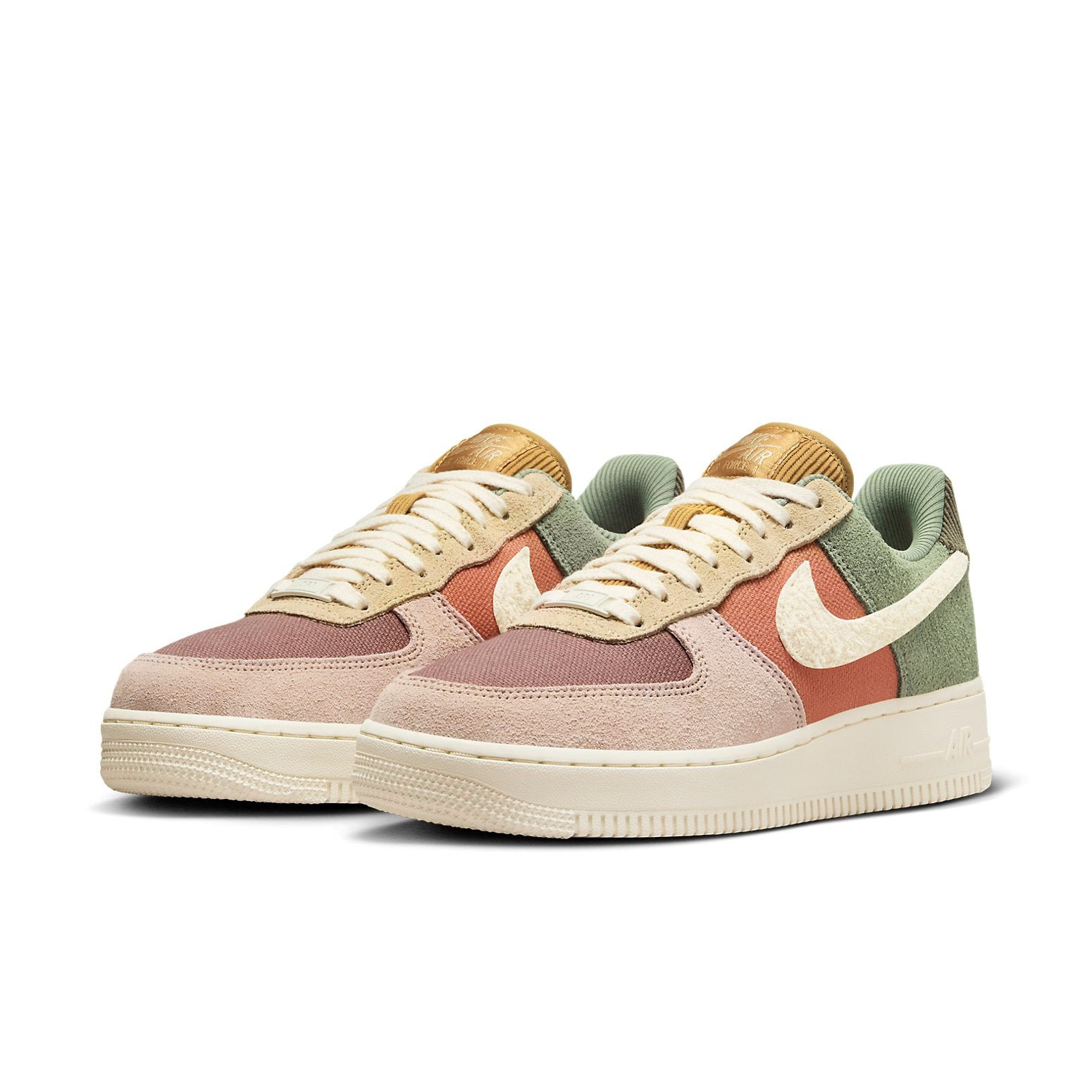 (WMNS) Nike Air Force 1 '07 LX 'Oil Green Terra Blush' FZ3782-386 - 3
