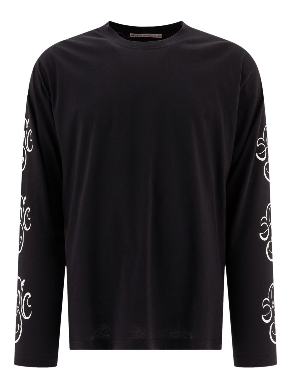 long-sleeve print T-shirt - 1