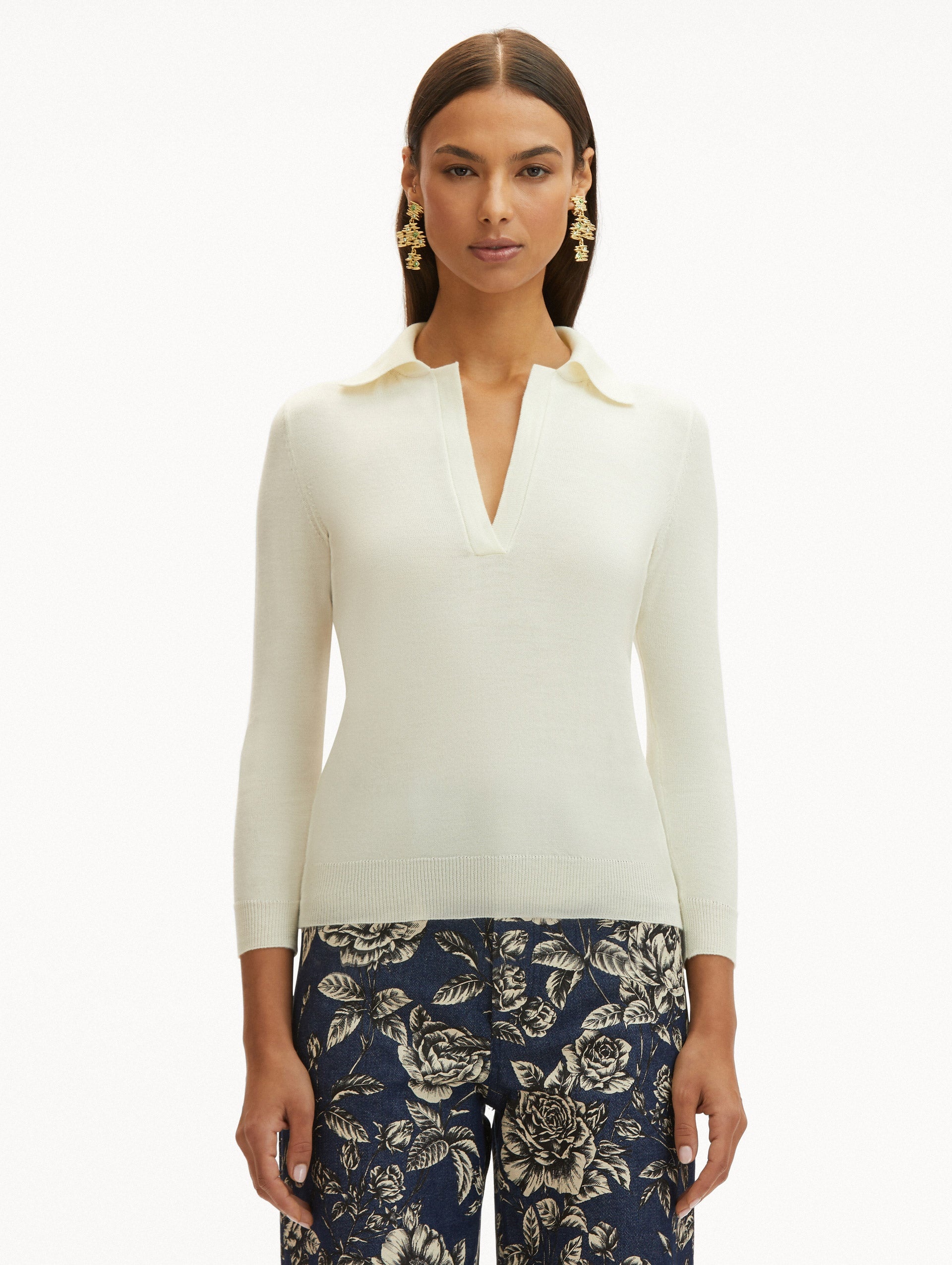 POLO COLLARED PULLOVER - 2