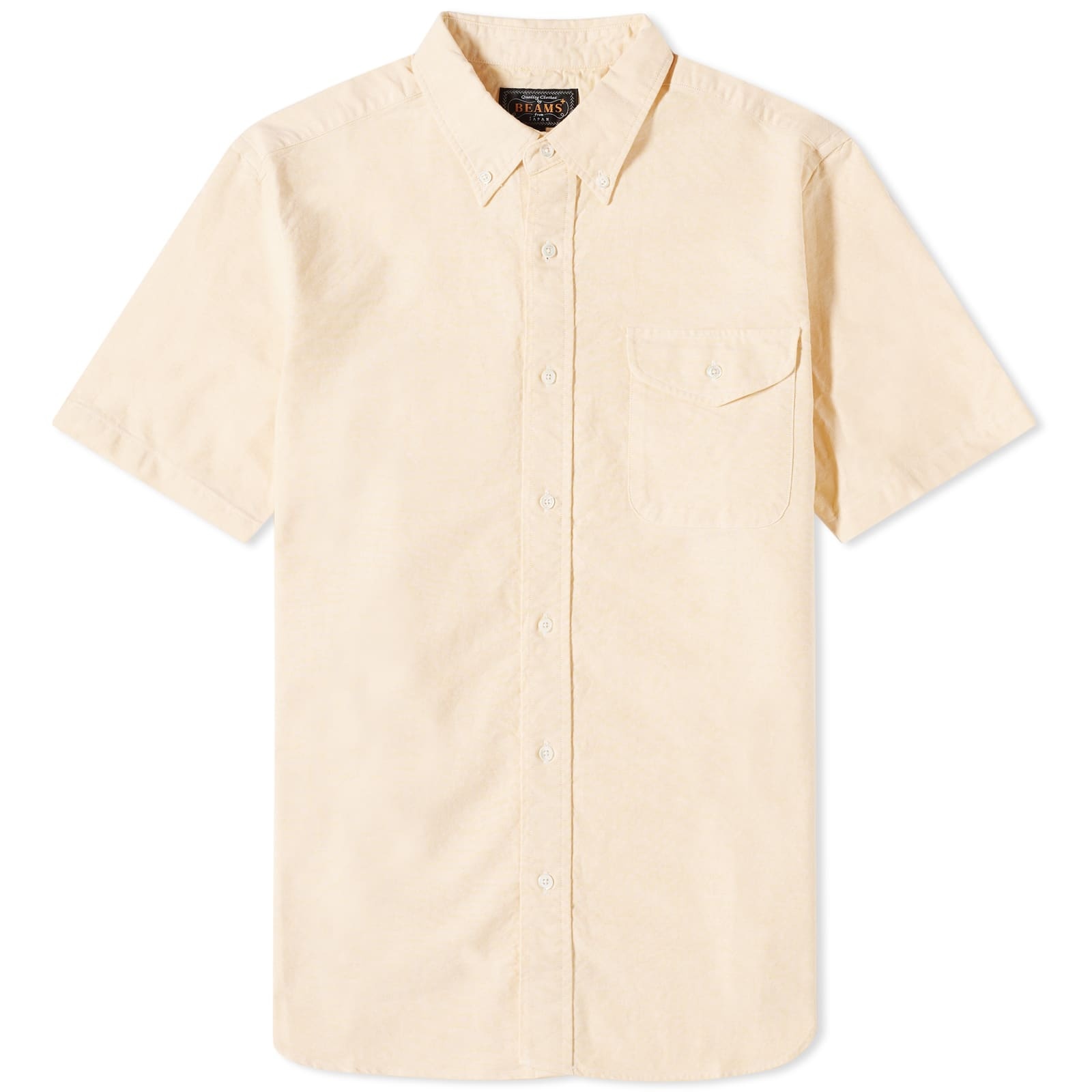 Beams Plus BD Short Sleeve Oxford Shirt - 1