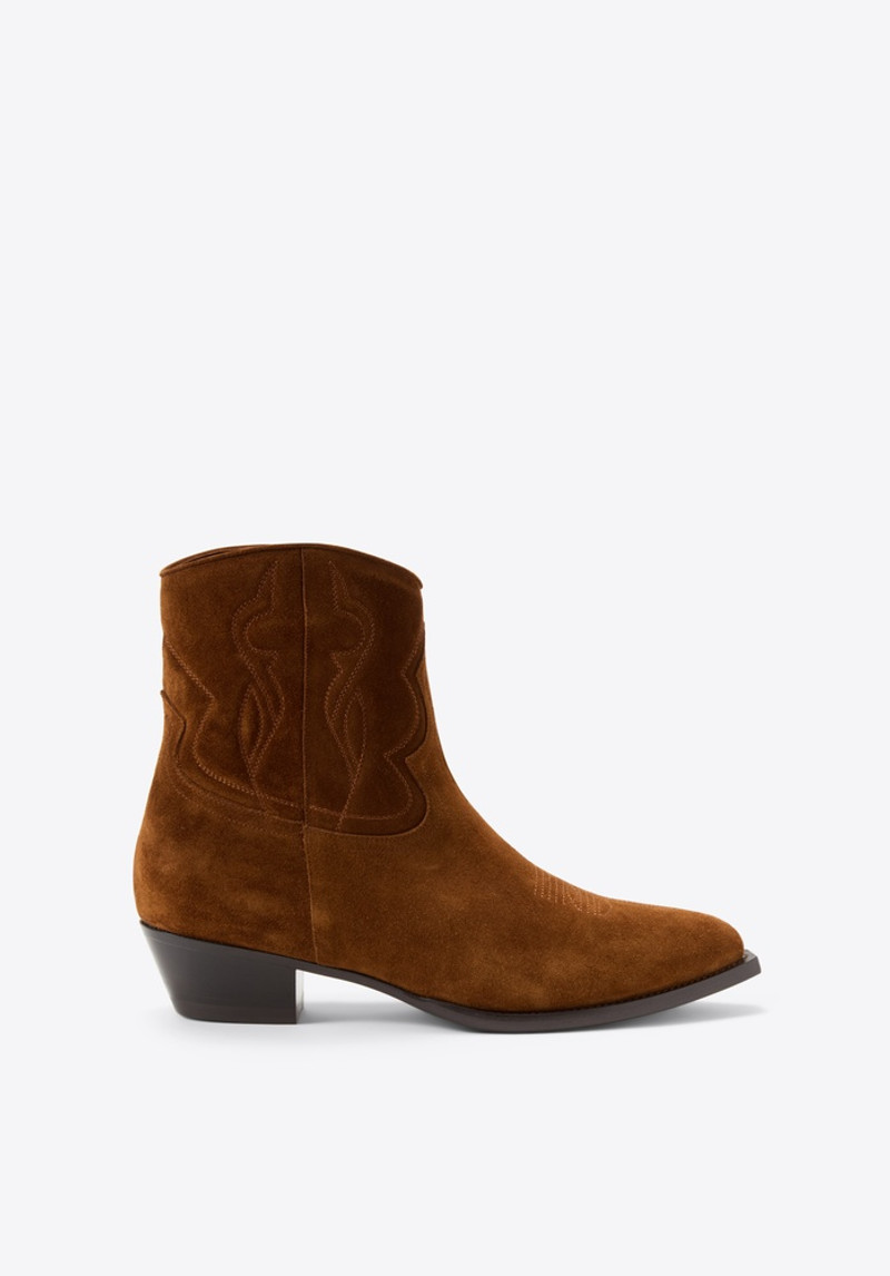 BOOT 01 BROWN SUEDE 1