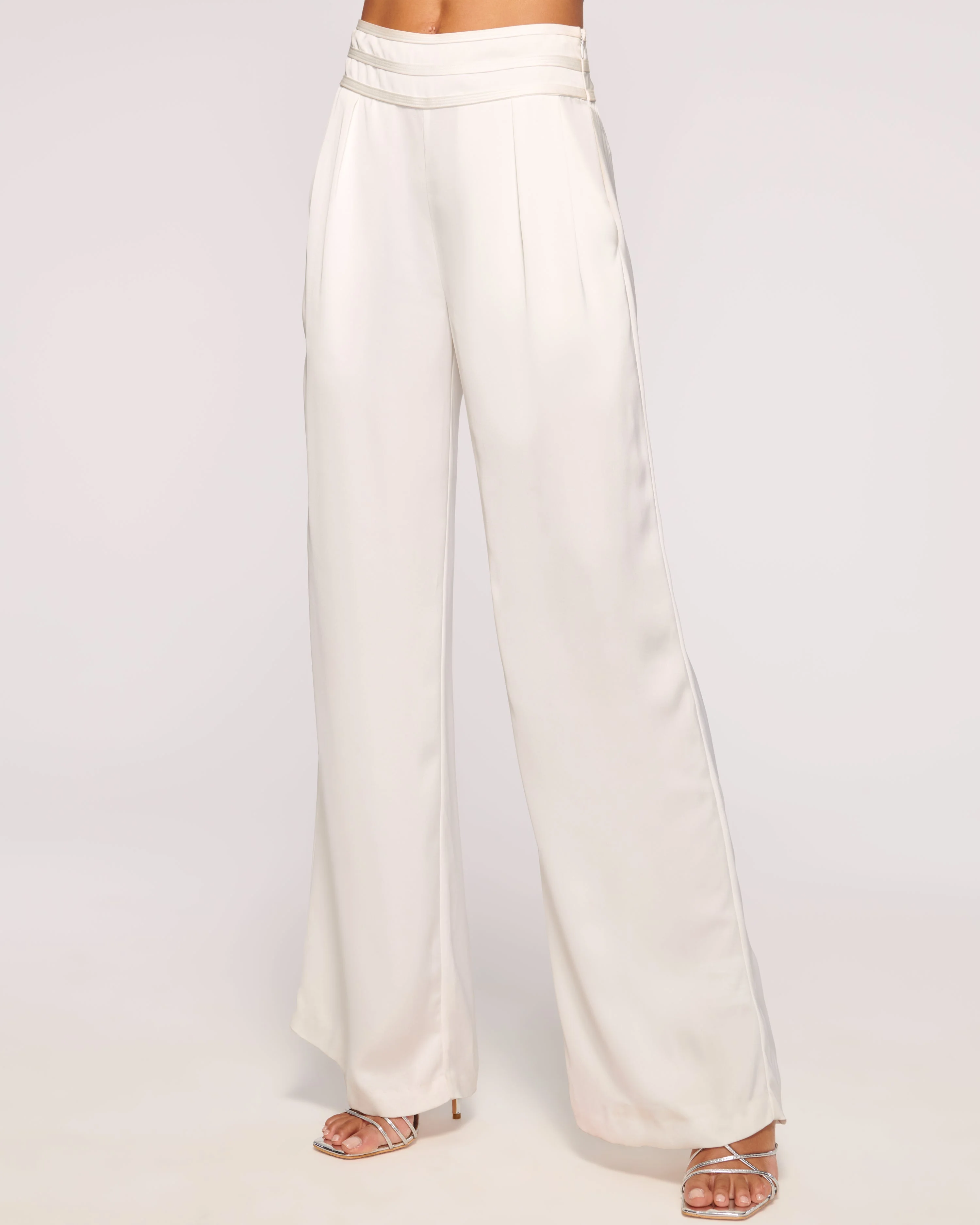 Joss Wide Leg Pant | IVORY - 1