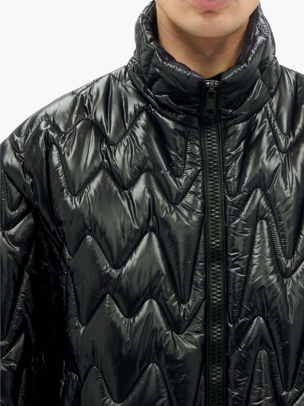 quilted padded jacket - 5
